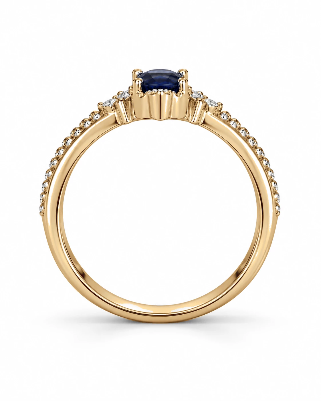 Bague Mirage Étoilé Pierre Précieuse 0,56 ct — vue 8
