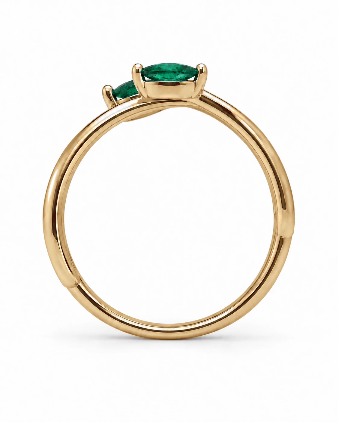 Bague Trésor Éblouissant Pierre Précieuse poire 0,33 ct — vue 8