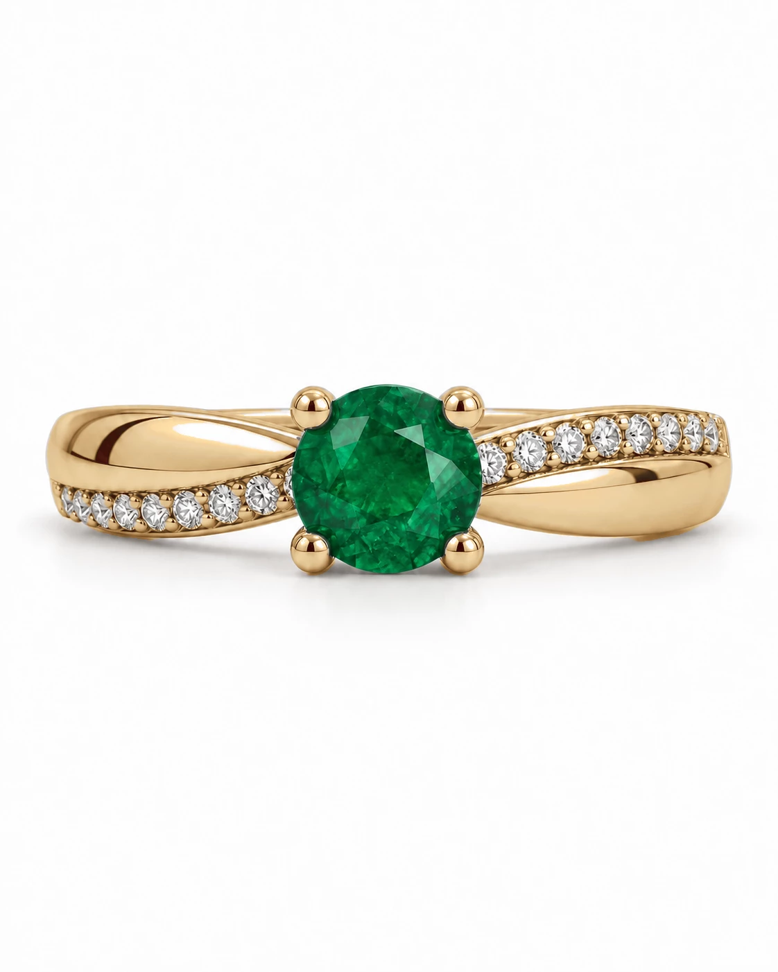 Bague Duchesse Légendaire Pierre Précieuse 0,45 ct — vue 9