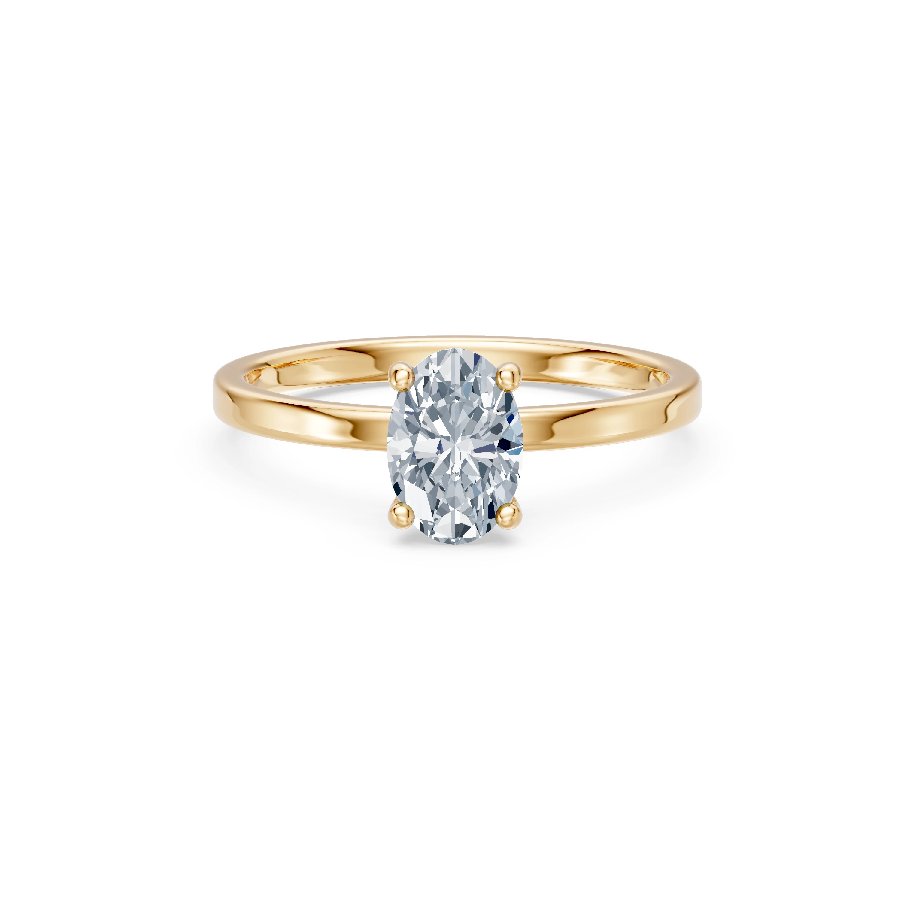 Bague Éclat Incomparable Solitaire ovale 1 ct — vue 6