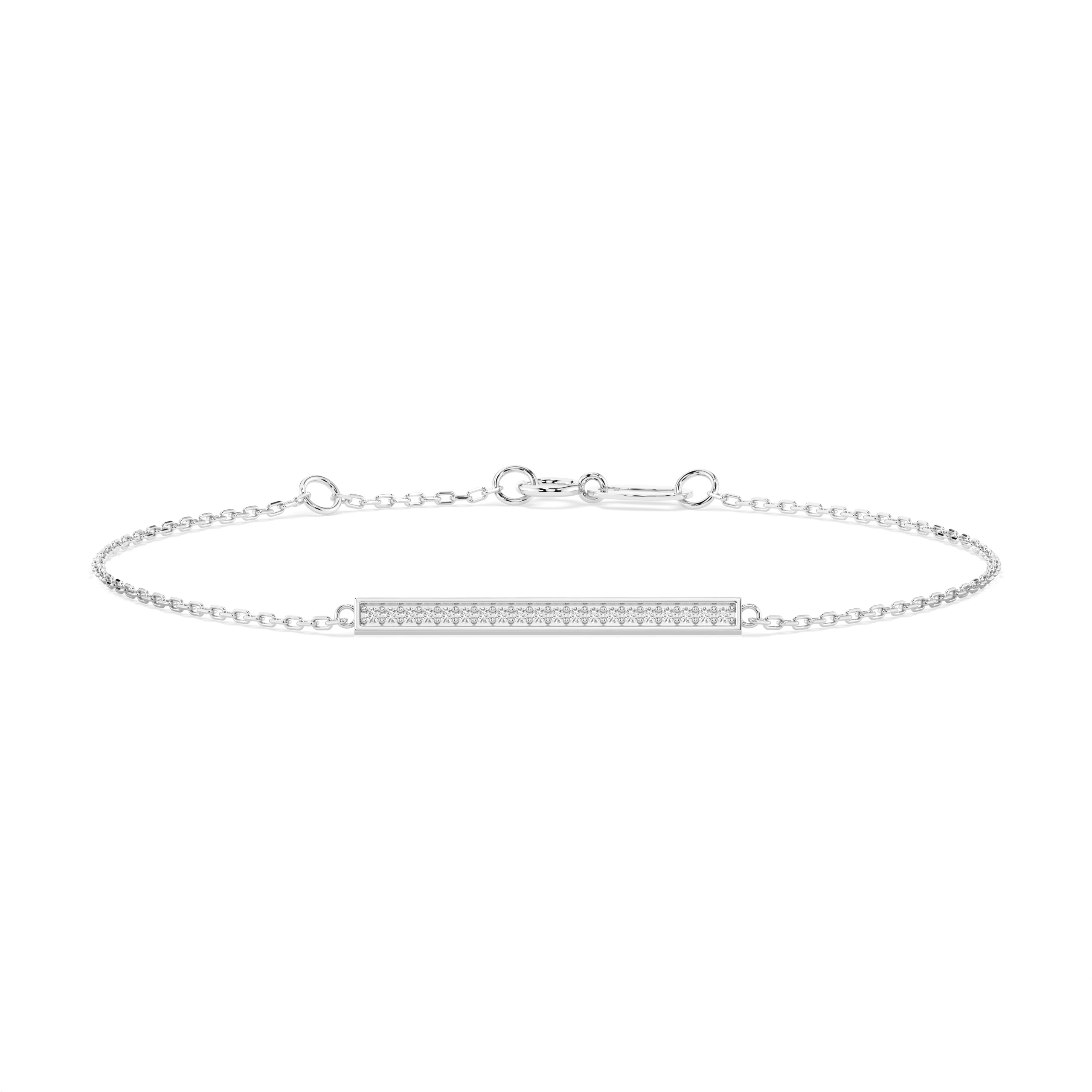 Bracelet Savoir-Faire Éternel Minimalisme ronde 0,1 ct — vue 1