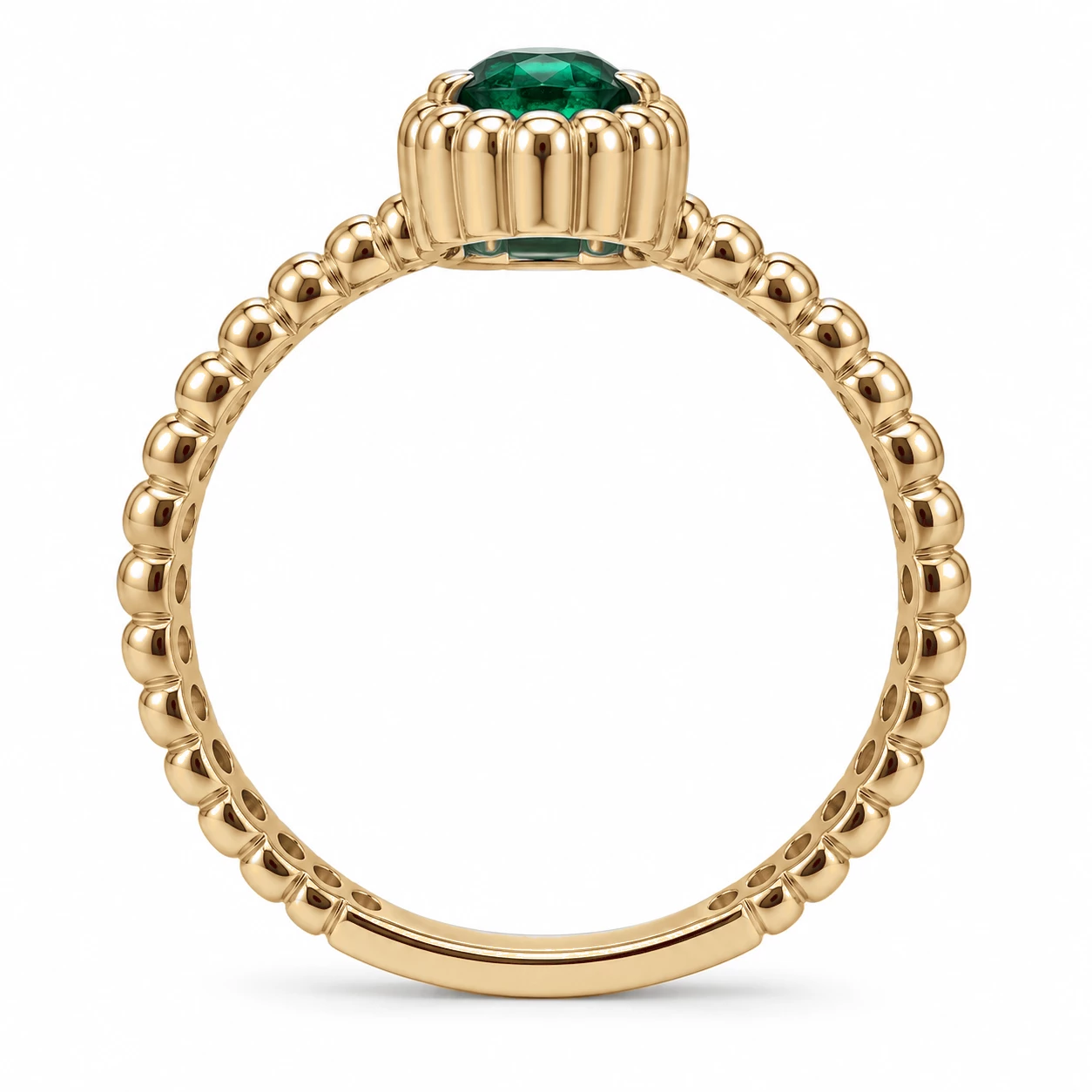 Bague Splendeur Légendaire Pierre Précieuse ovale 0,42 ct — vue 8