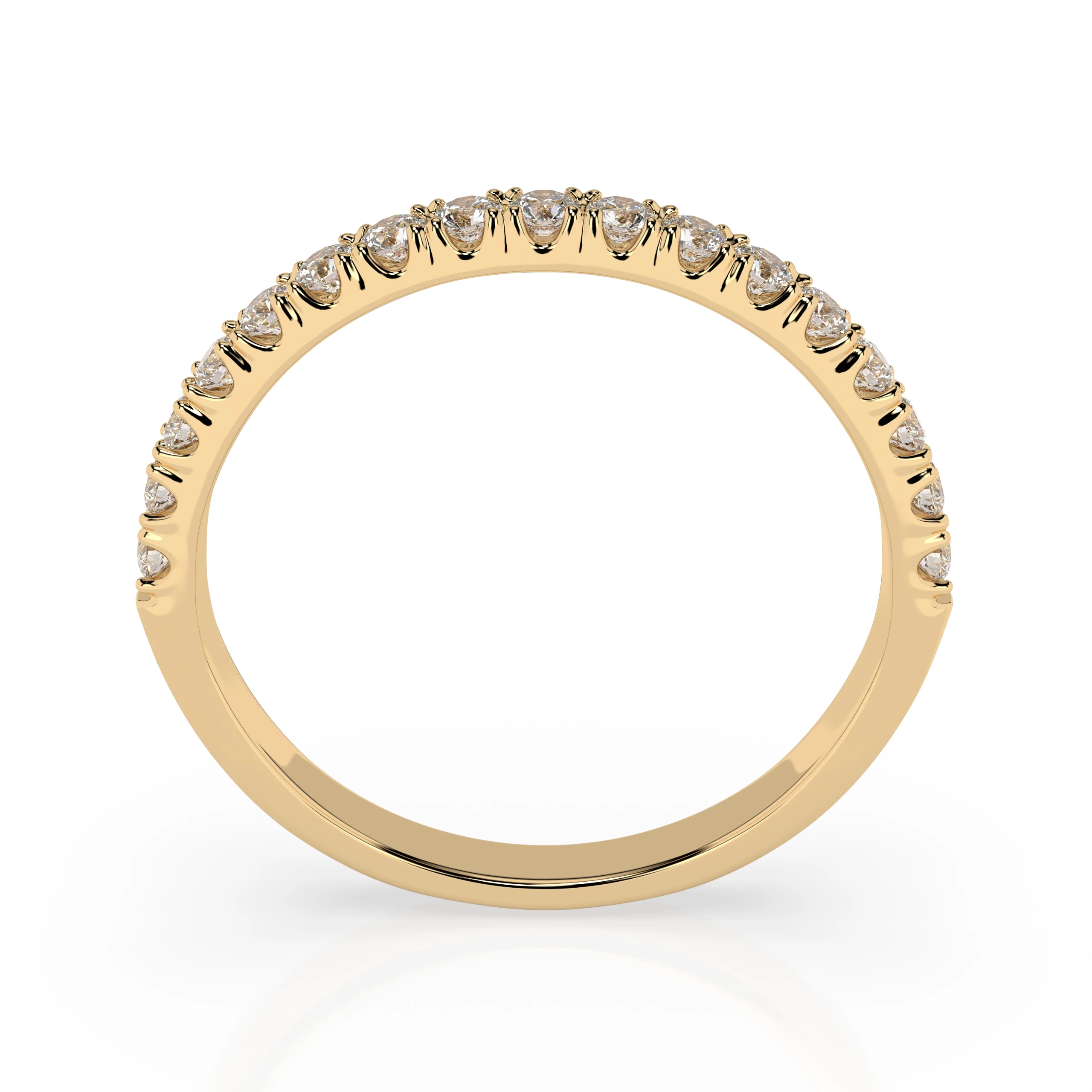 Bague Lien Lumineux Éternité ronde 0,34 ct — vue 5