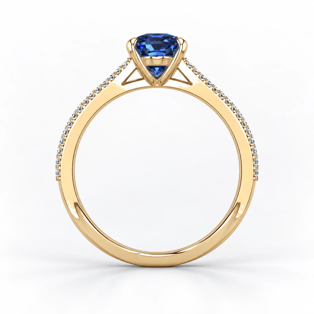 Bague Cosmos Lumineux Pierre Précieuse ovale 1,02 ct — vue 8