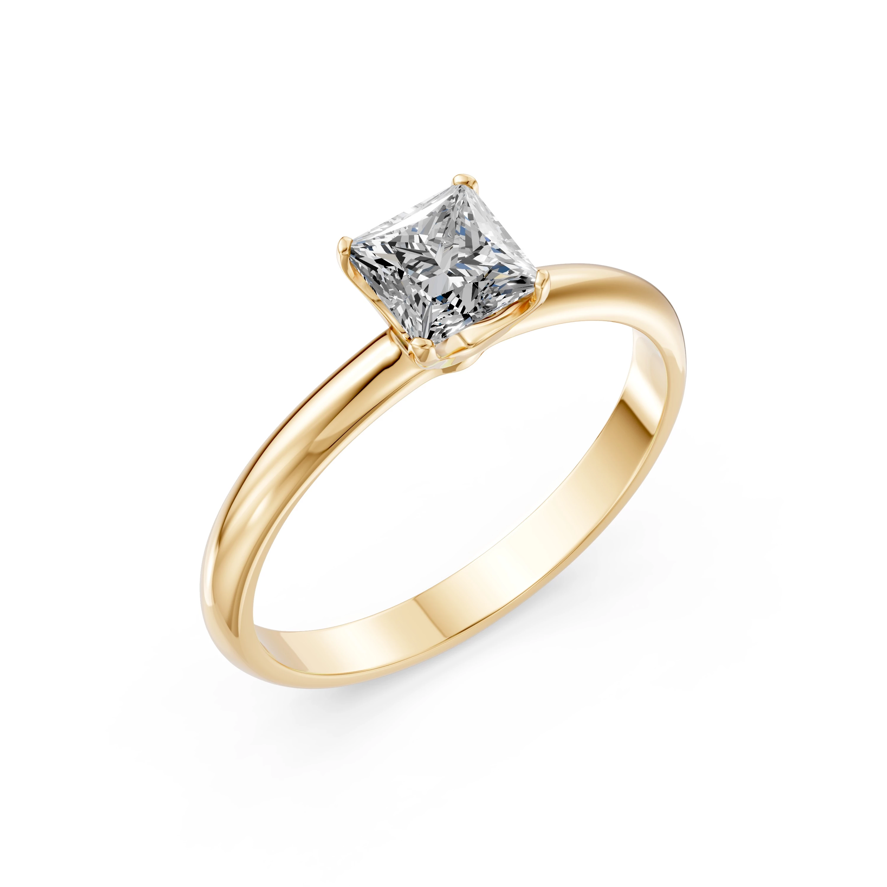 Bague Blason Rayonnant Solitaire 0,5 ct · 5,1 mm — vue 3