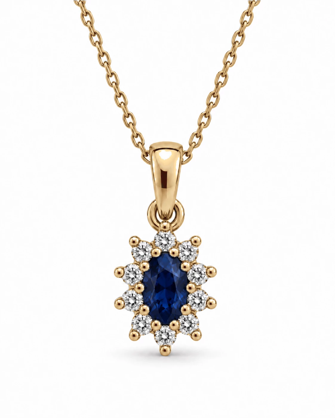 Collier Voie Lactée Radieuse Pierre Précieuse 0,31 ct — vue 3