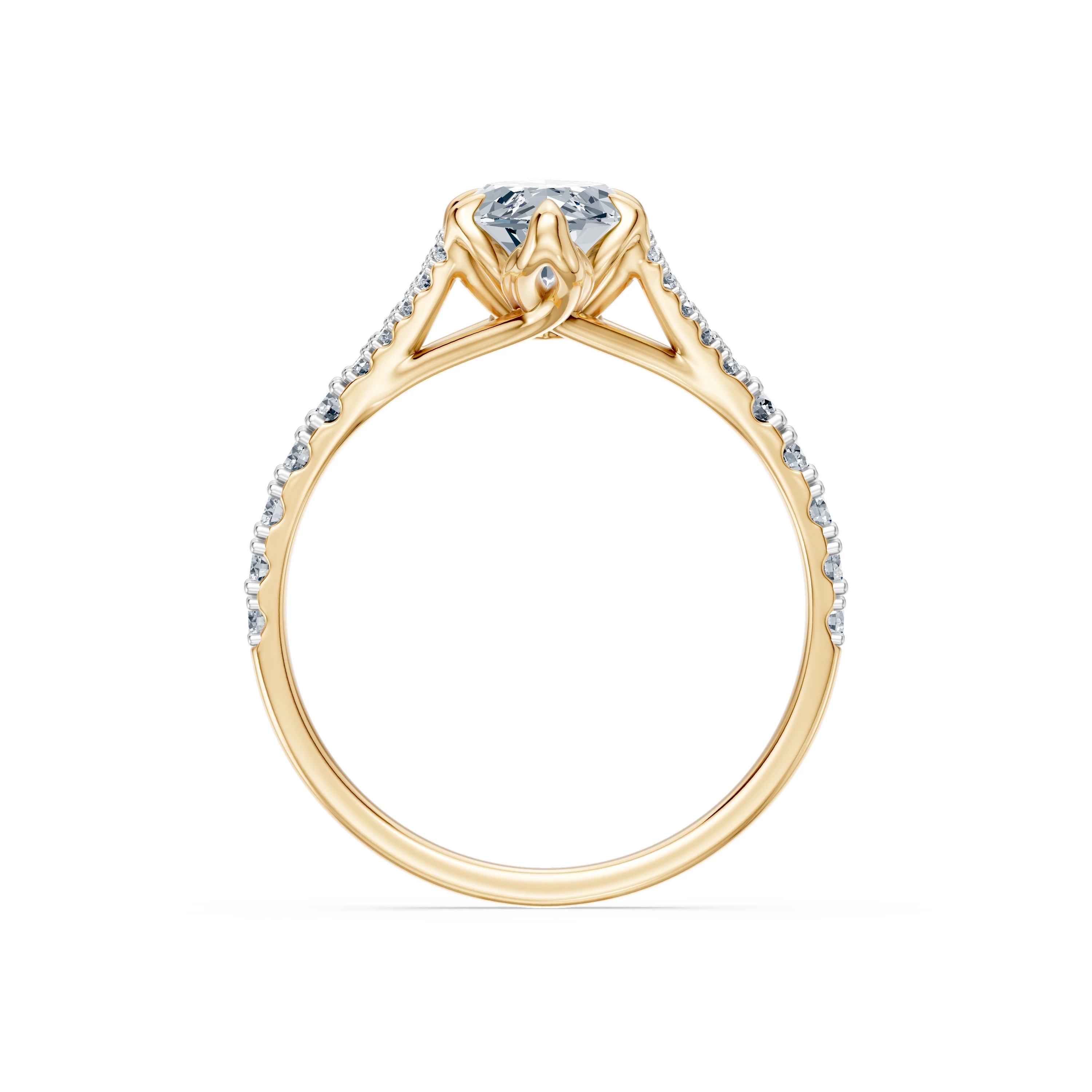Bague Passion Éblouissante Solitaire Éternité marquise 1,5 ct · 1,5 mm — vue 5
