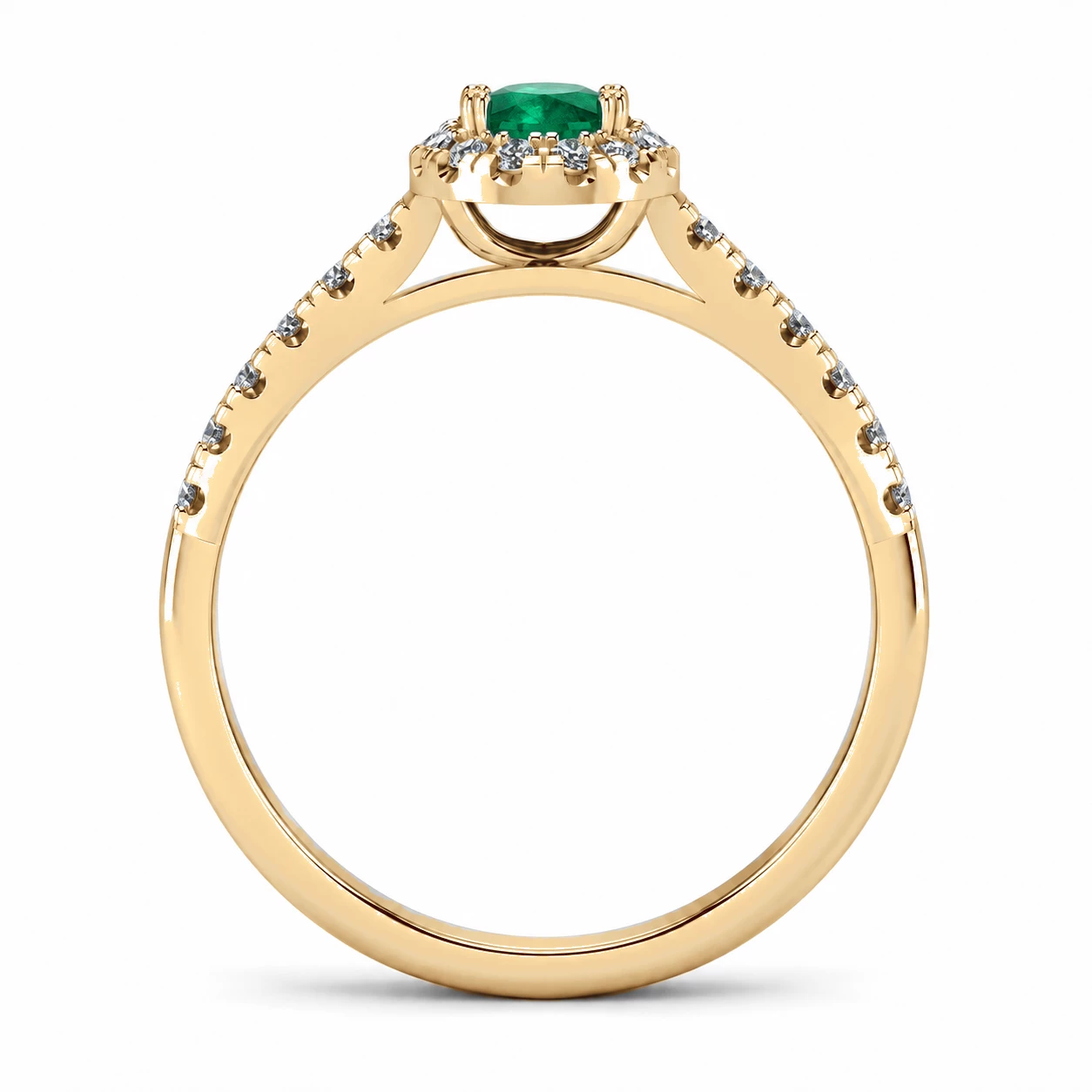 Bague Privilège Impérial Pierre Précieuse ovale 0,42 ct — vue 8