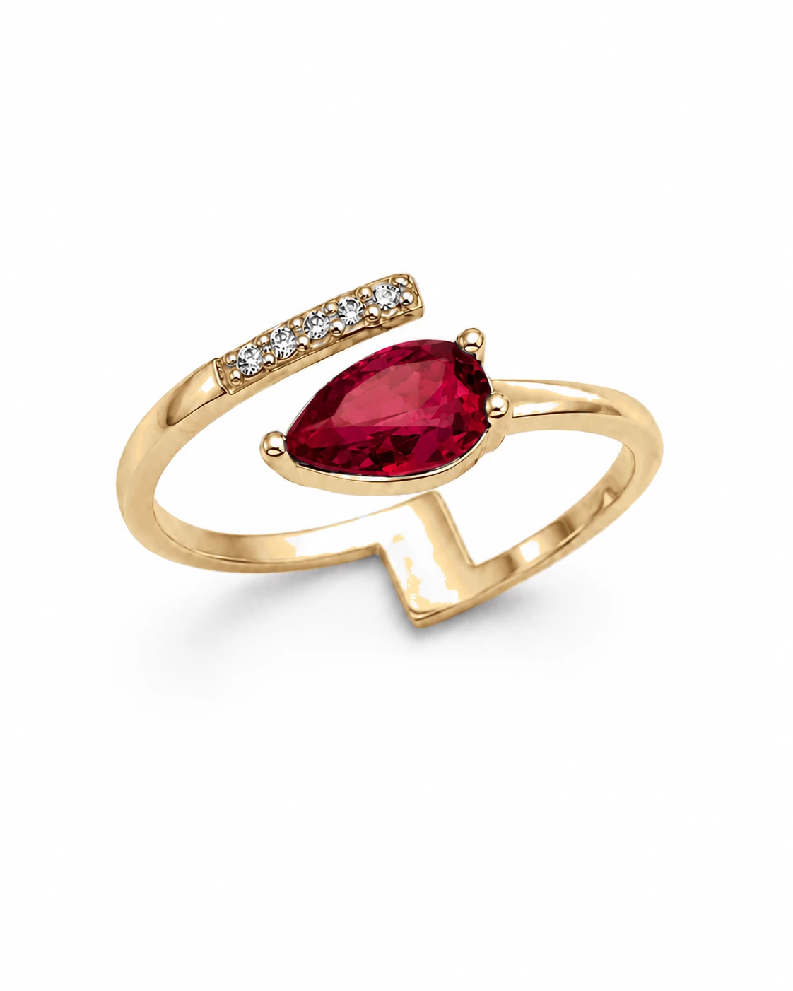 Bague Lien Sincère Pierre Précieuse 0,5 ct — vue 9
