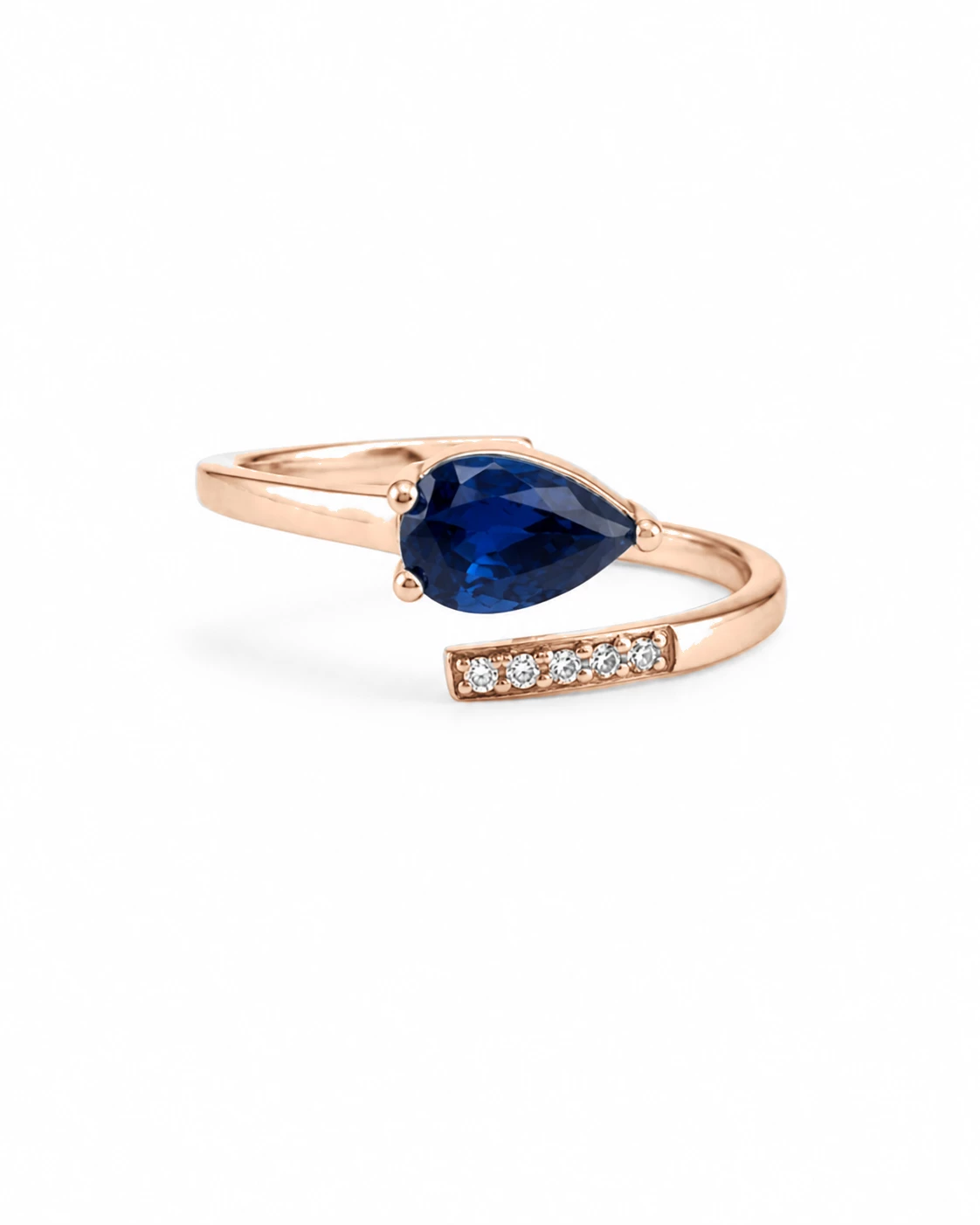Bague Aurore Radieuse Pierre Précieuse 0,5 ct — vue 1