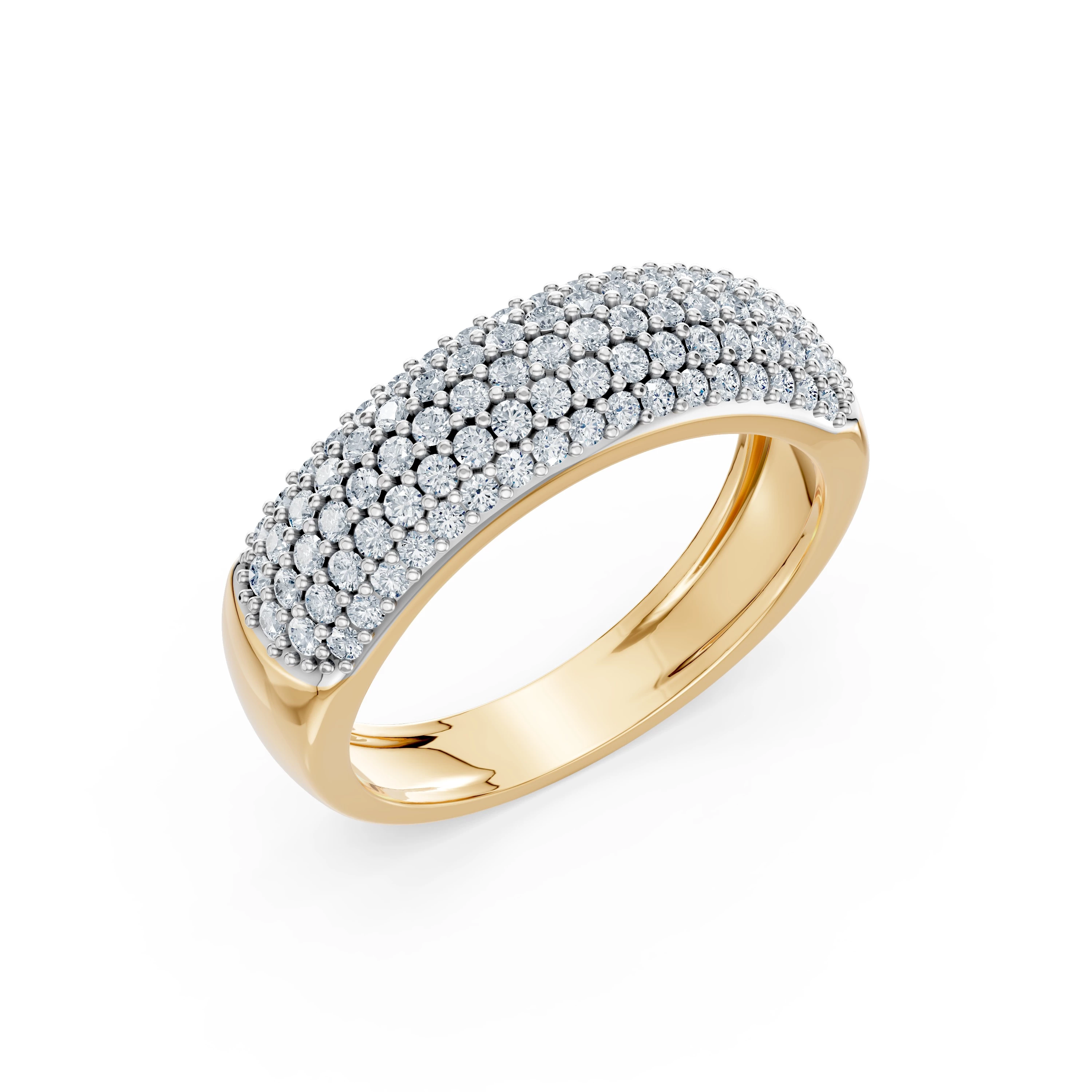 Bague Promesse Intemporelle Éternité 0,01 ct — vue 4