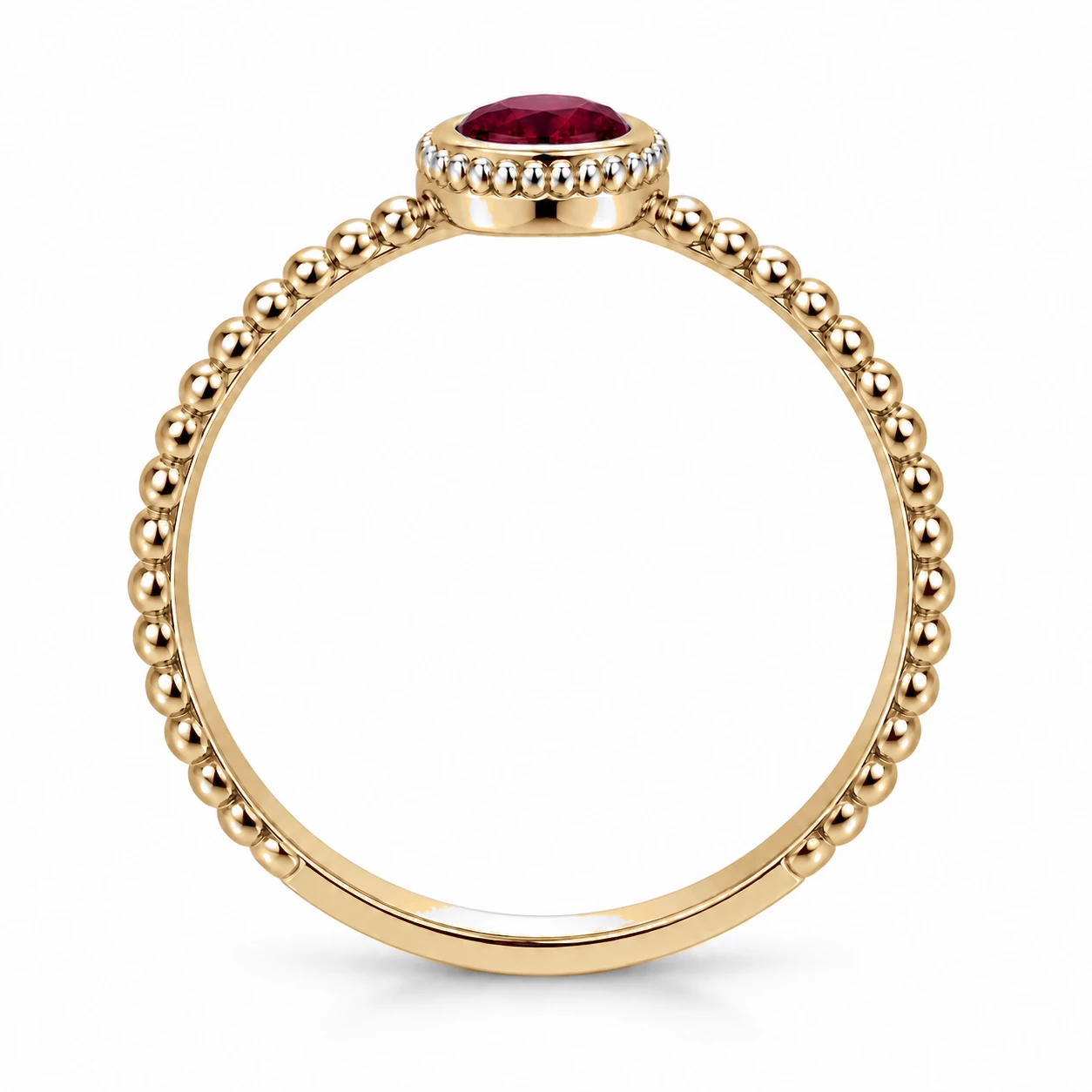 Bague L'Âme Éternelle Pierre Précieuse ovale 0,63 ct — vue 8