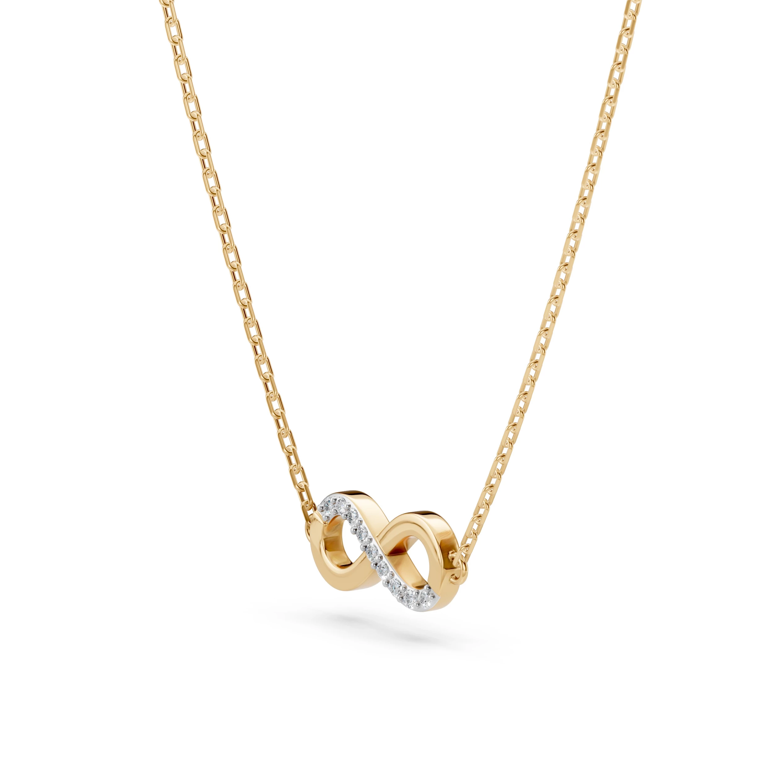 Collier Perfection Parisienne Minimalisme ronde 0,05 ct — vue 5