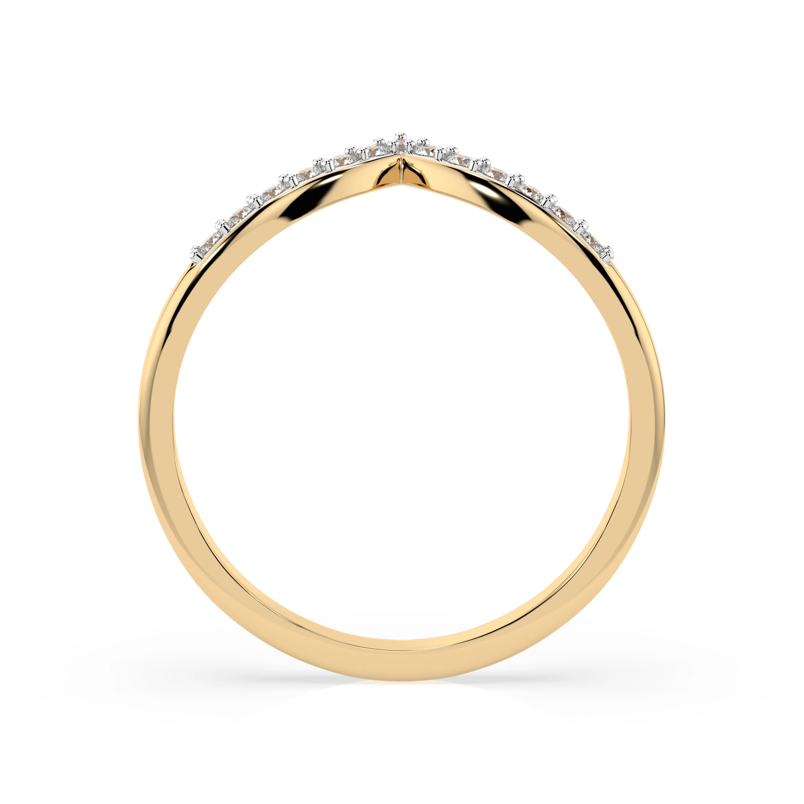 Bague Le Trésor Minimalisme ronde 0,13 ct — vue 5