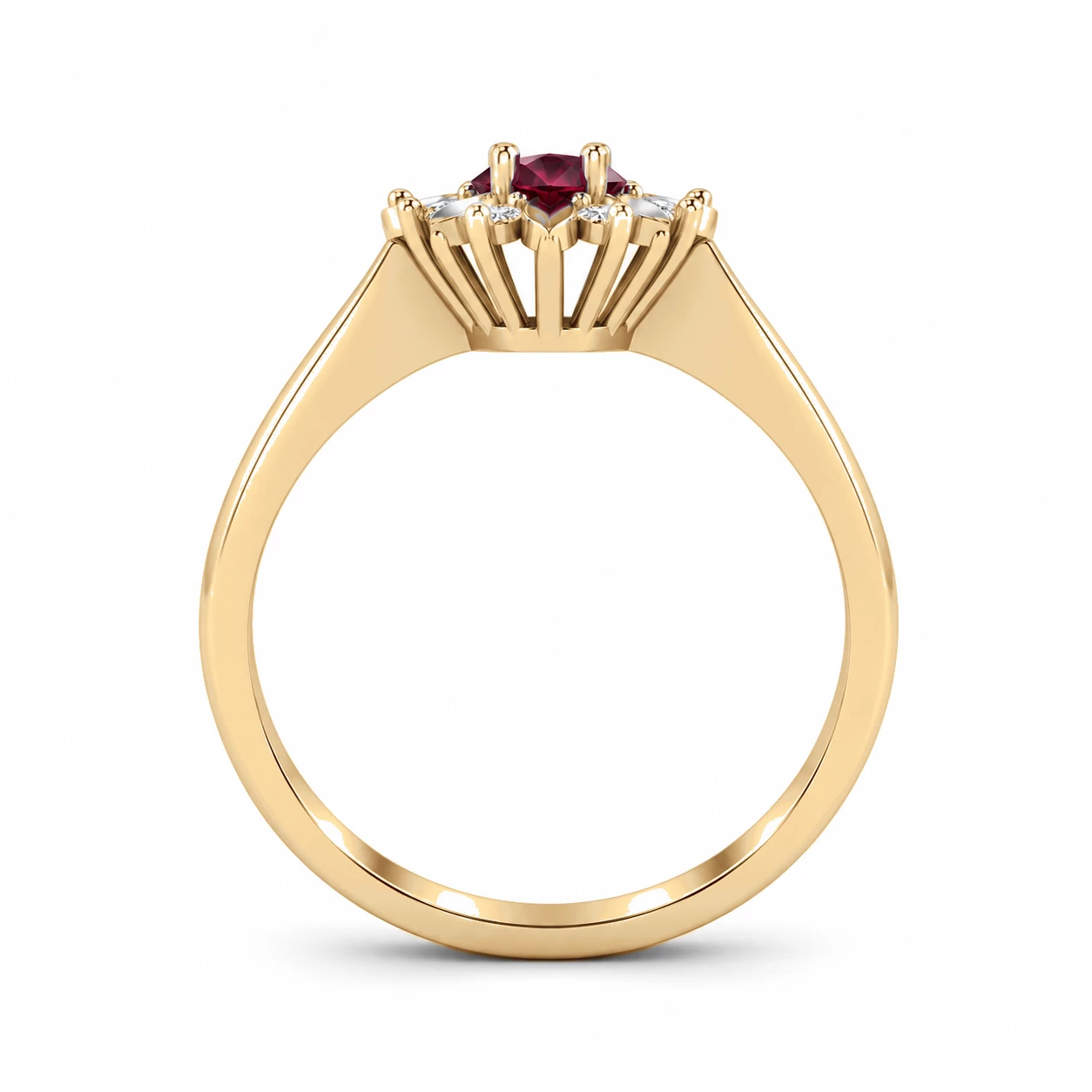 Bague Murmure Divin Pierre Précieuse poire 0,5 ct — vue 8