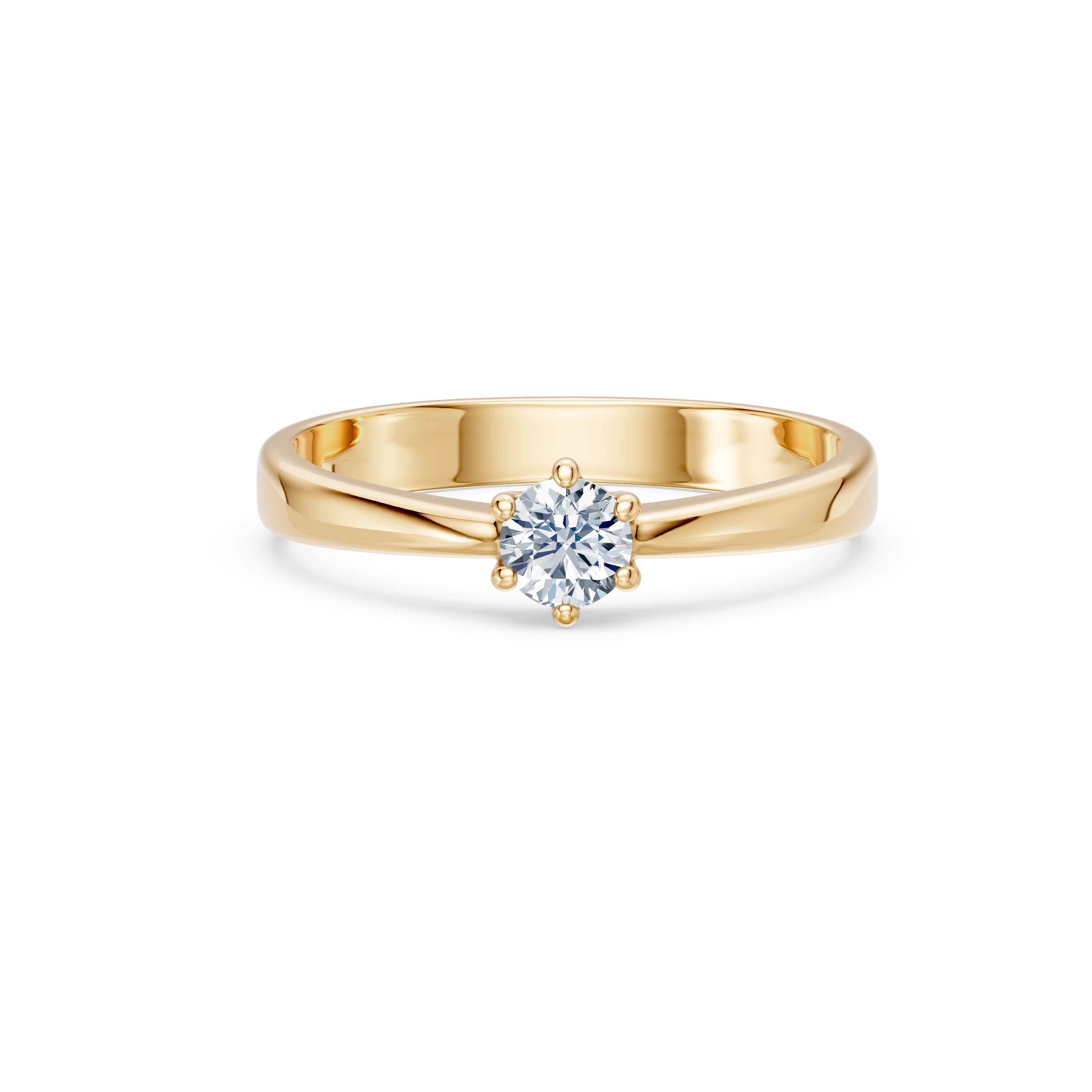 Bague Palais Légendaire Solitaire 0,3 ct · 4,2 mm — vue 6