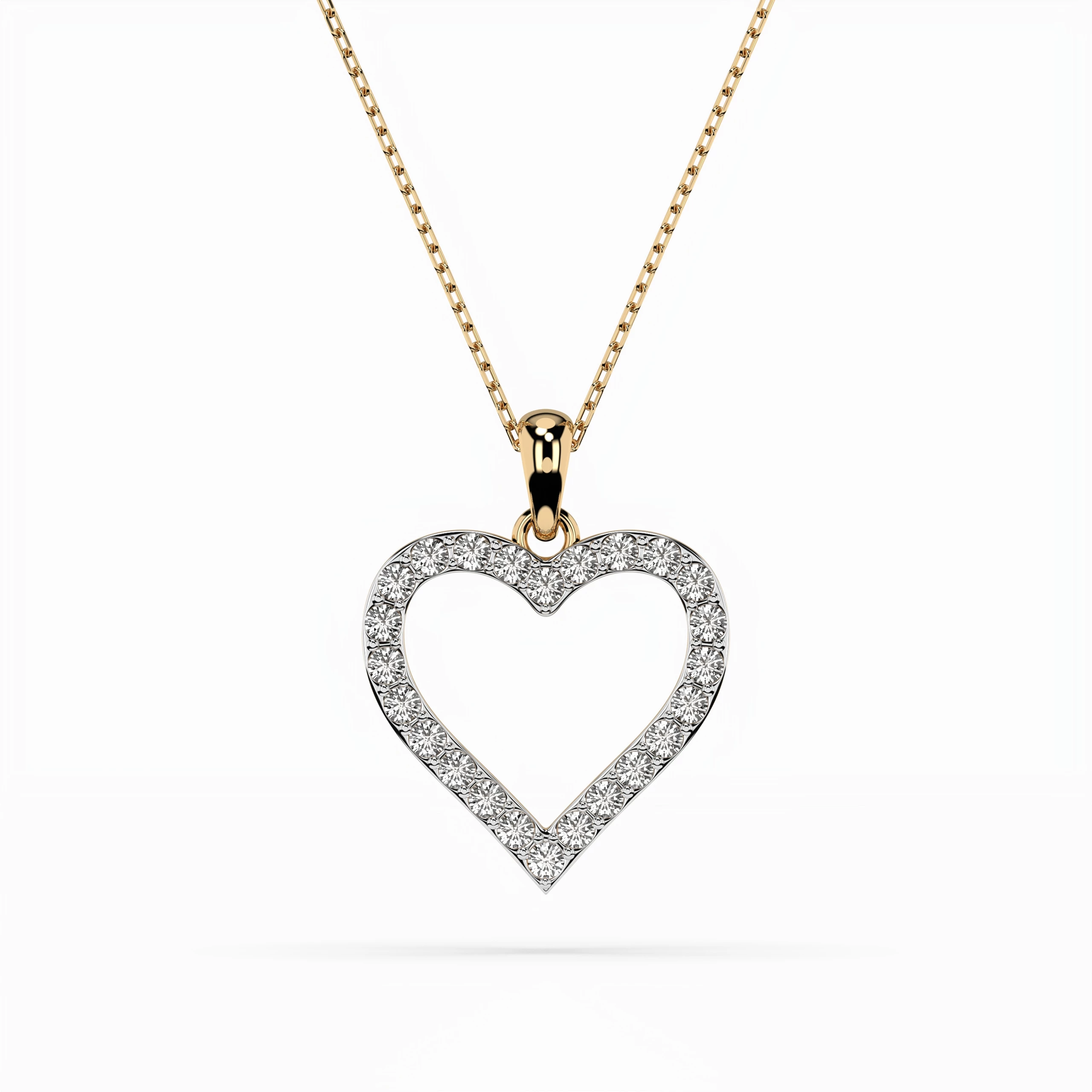 Collier Passion Impériale Minimalisme ronde 0,31 ct — vue 4