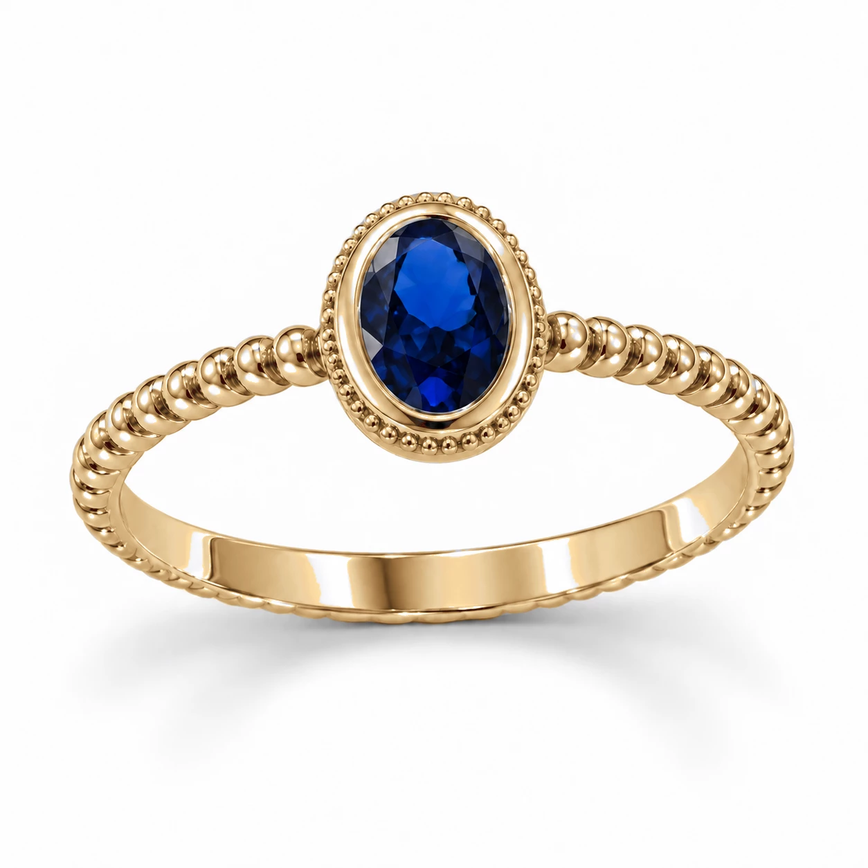 Bague Ciel Divin Pierre Précieuse ovale 0,56 ct — vue 7