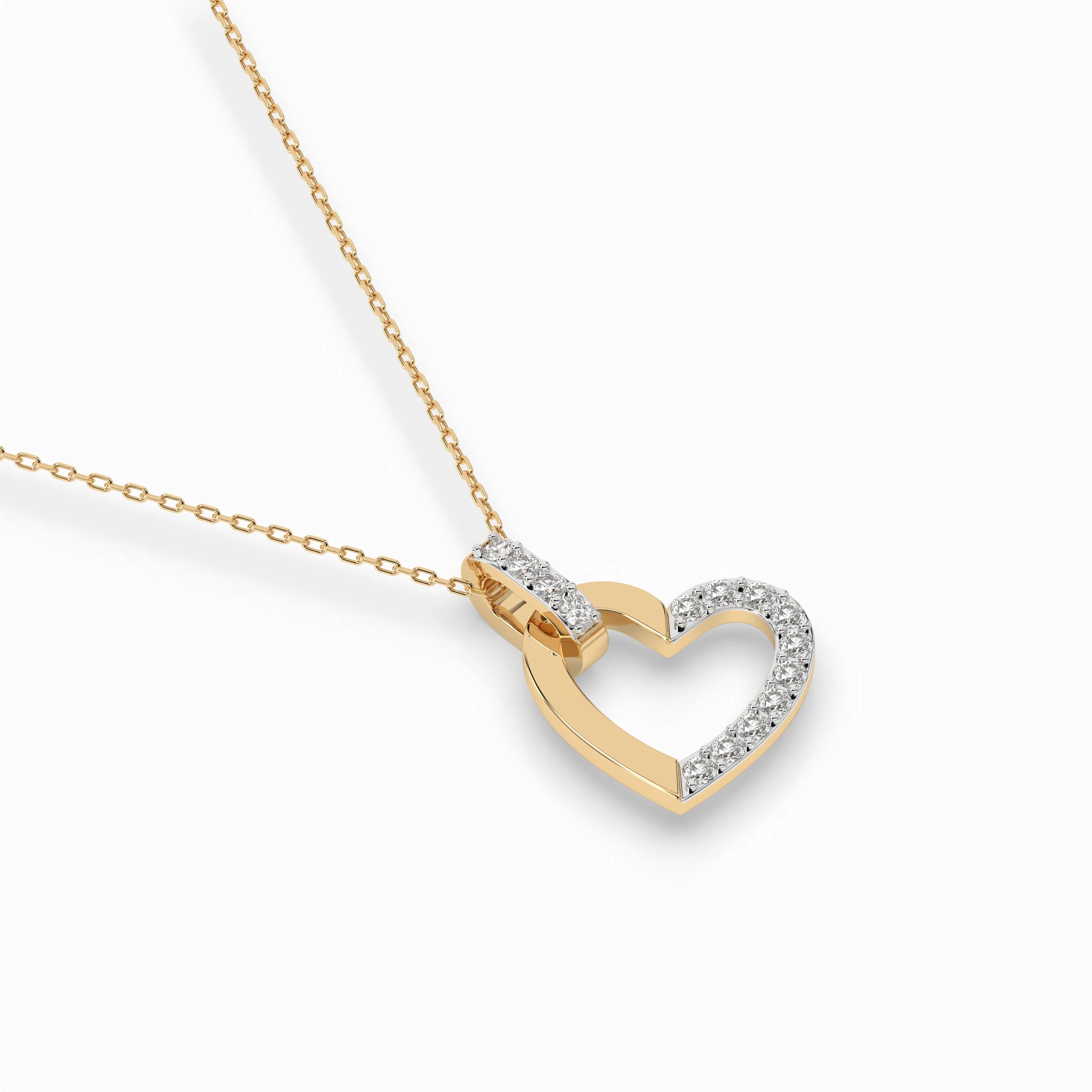 Collier Prestige Exquis Minimalisme ronde 0,18 ct — vue 6