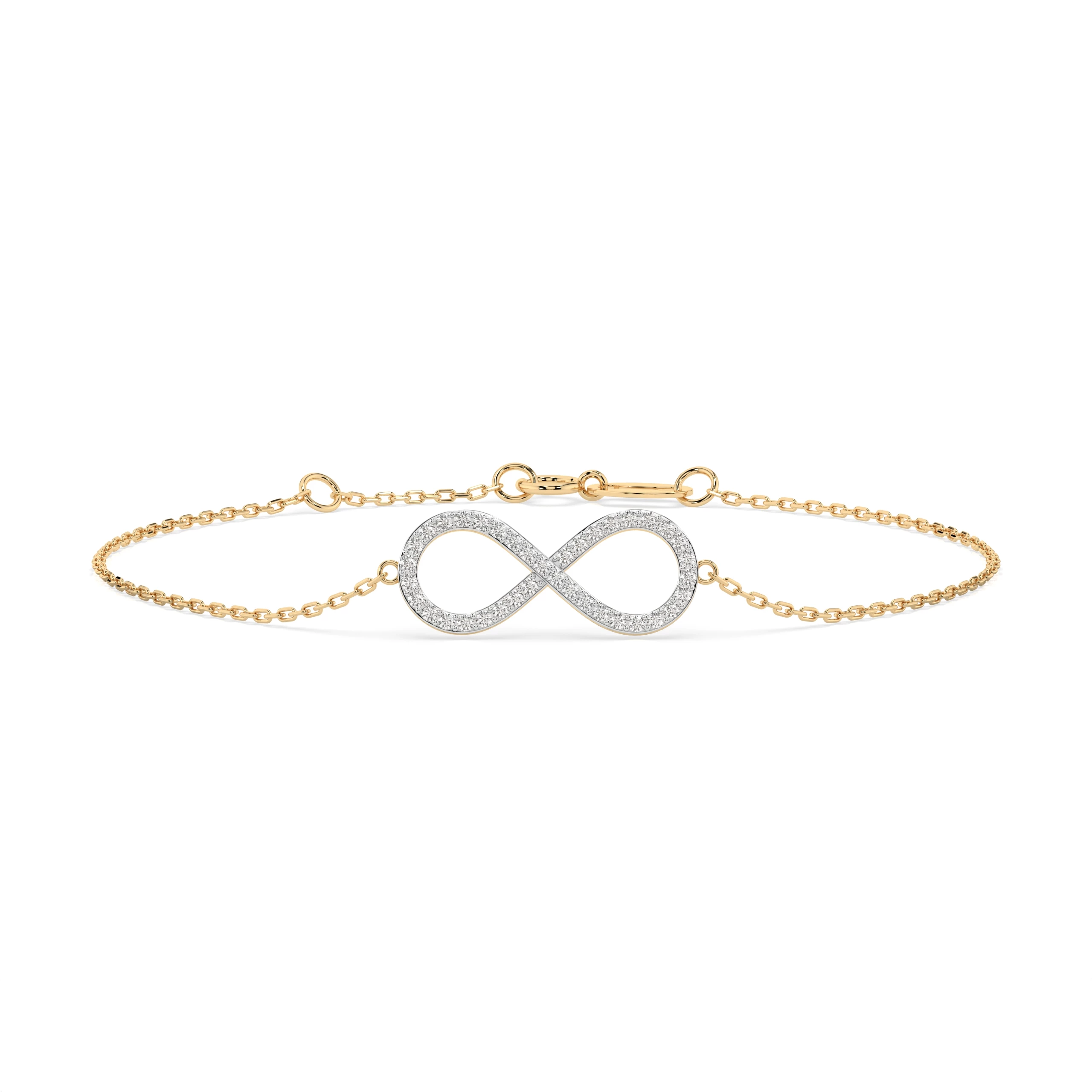 Bracelet Rareté Précieuse Minimalisme ronde 0,19 ct — vue 4