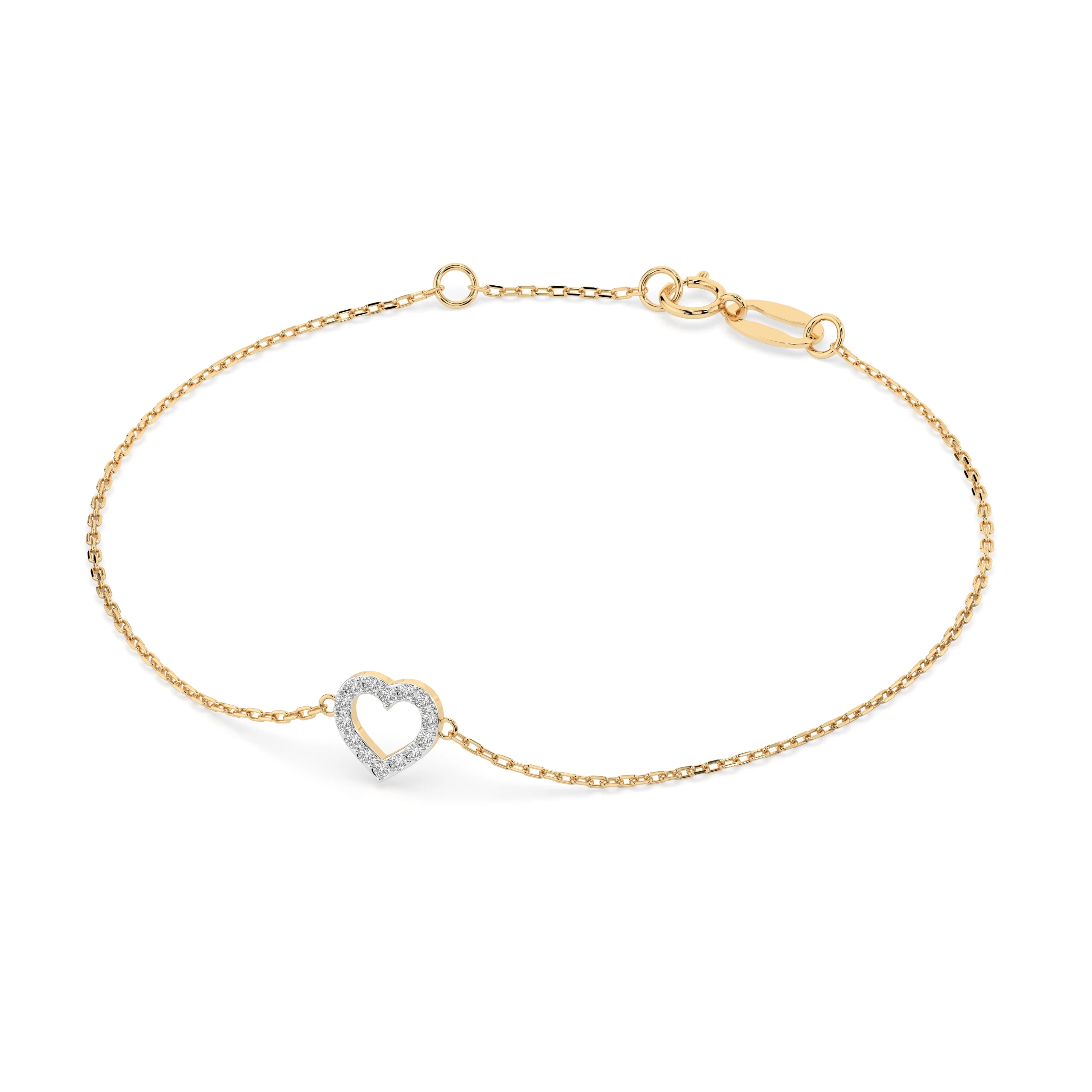 Bracelet Tentation Rare Minimalisme ronde 0,07 ct — vue 6