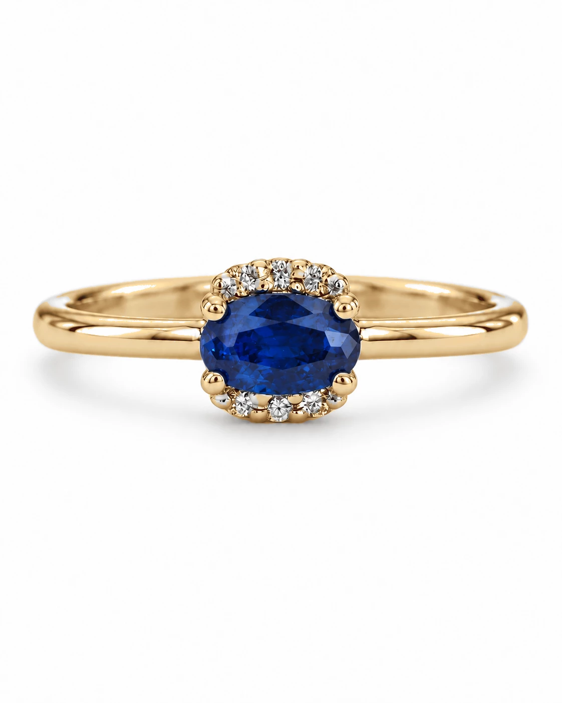 Bague Éclipse Sacrée Pierre Précieuse 0,31 ct — vue 9
