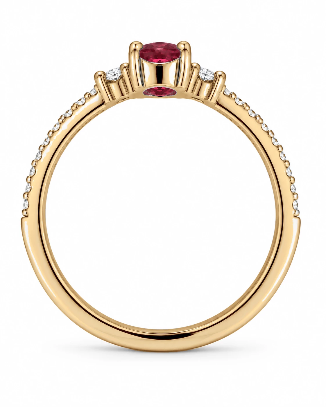 Bague Passion Sincère Pierre Précieuse 0,26 ct — vue 8