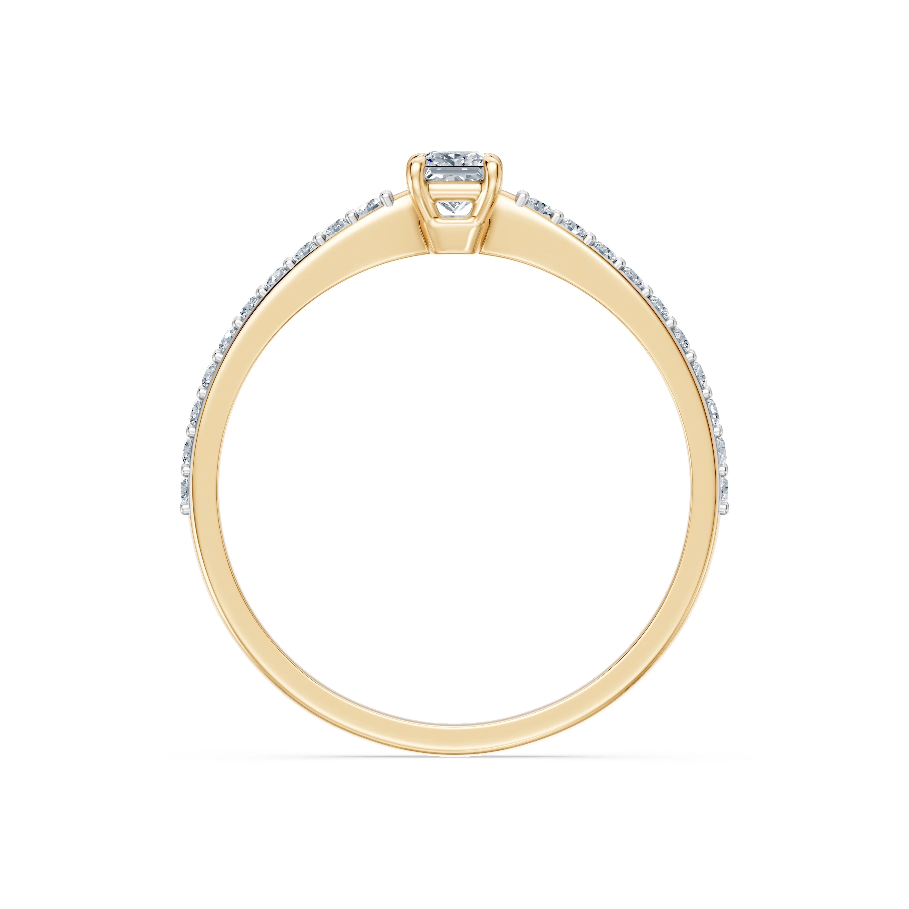 Bague Règne Éternel Solitaire 0,17 ct · 3,0 mm — vue 5