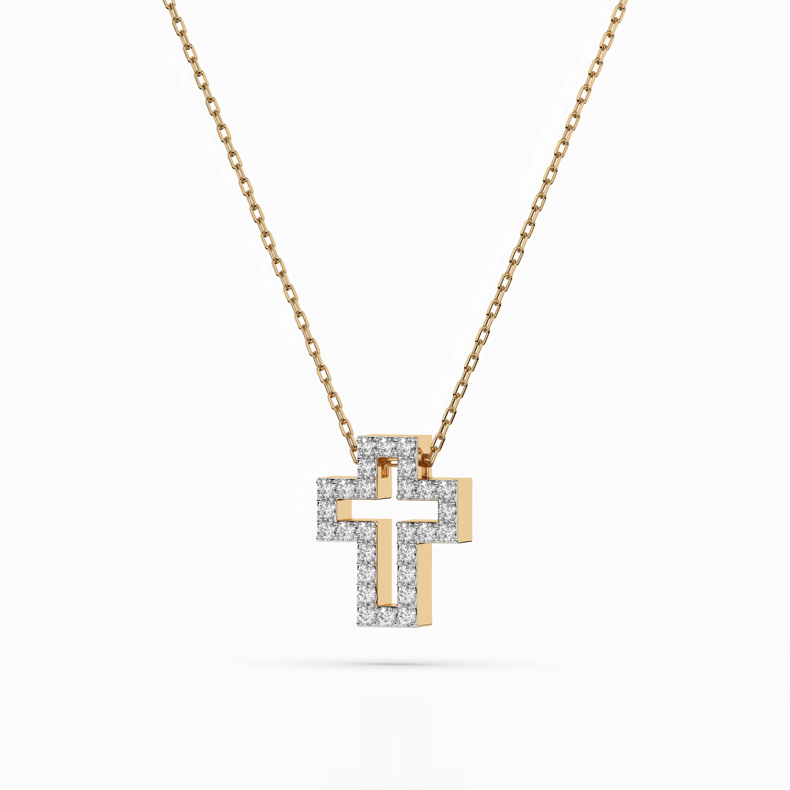 Collier Merveille Sublime Minimalisme ronde 0,17 ct — vue 5