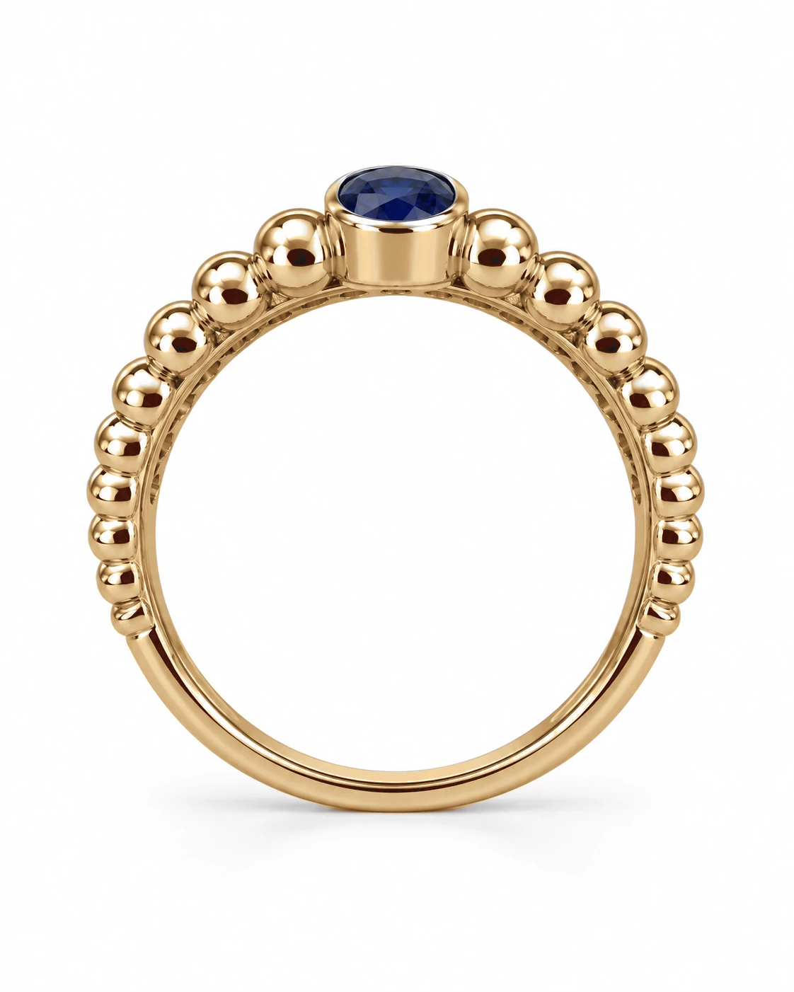 Bague Crépuscule Éternel Pierre Précieuse ovale 0,56 ct — vue 8