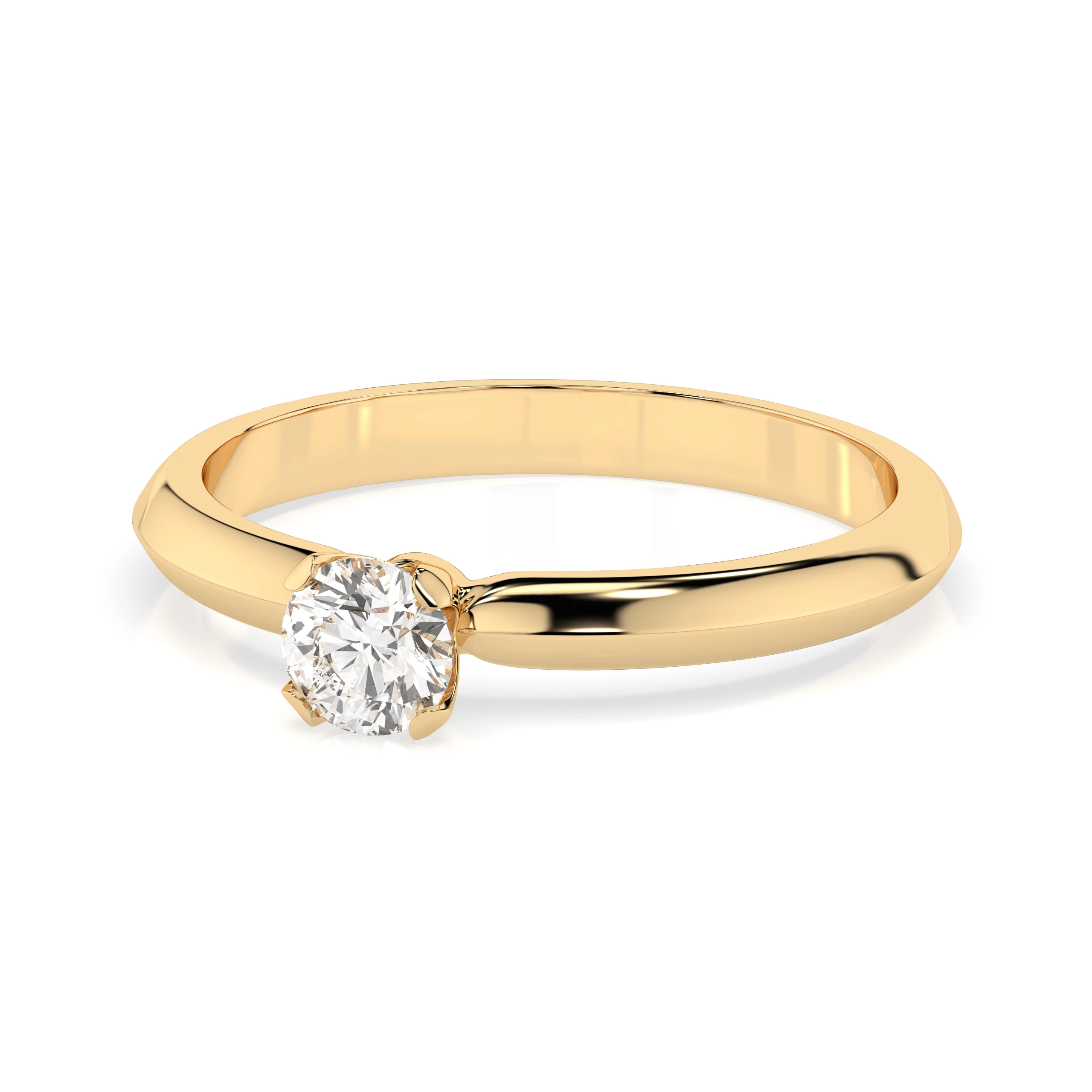 Bague Privilège Illustre Solitaire ronde 0,25 ct · 4,0 mm — vue 6