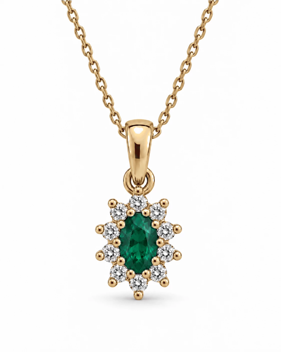 Collier Privilège Rayonnant Pierre Précieuse 0,19 ct — vue 3