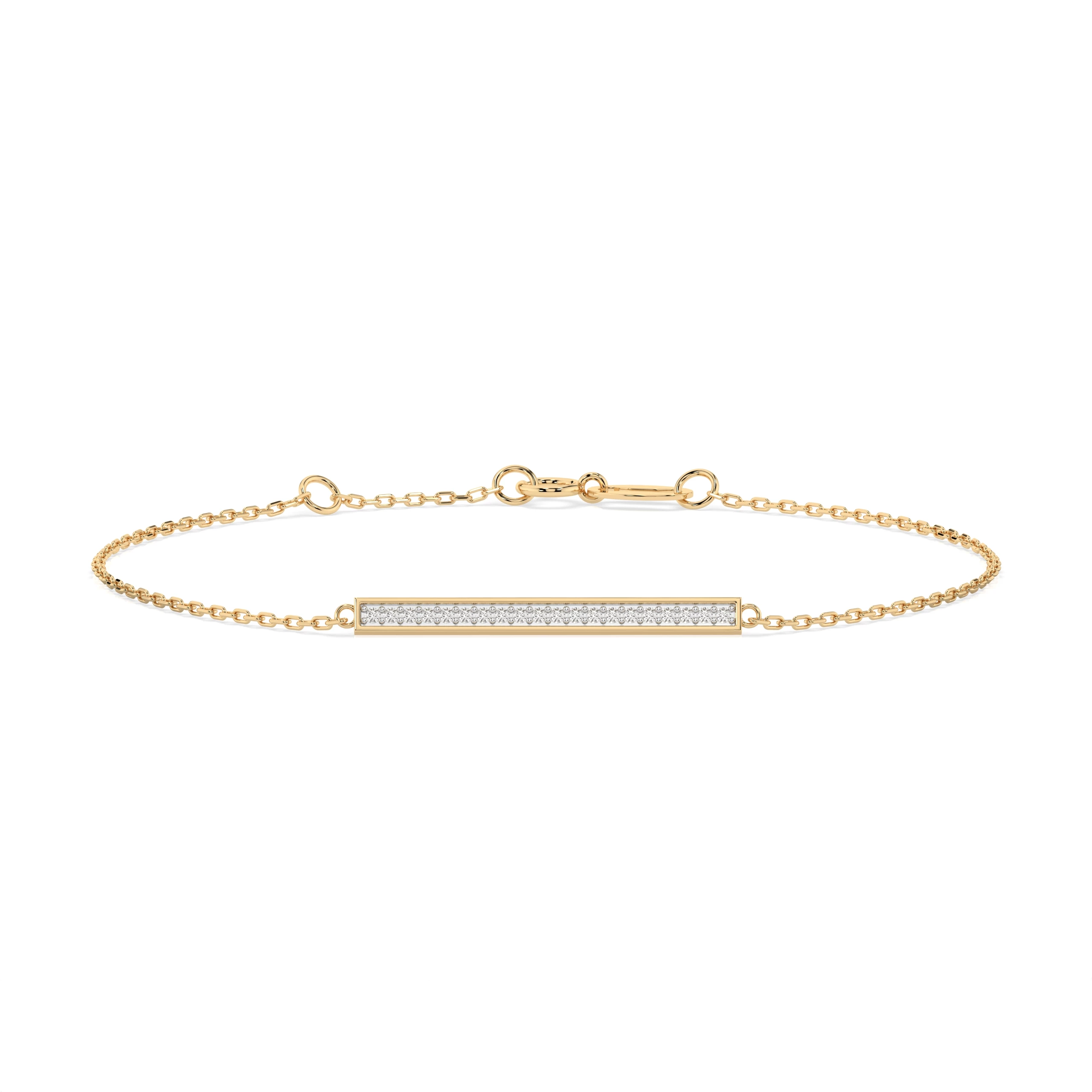 Bracelet Savoir-Faire Éternel Minimalisme ronde 0,1 ct — vue 4