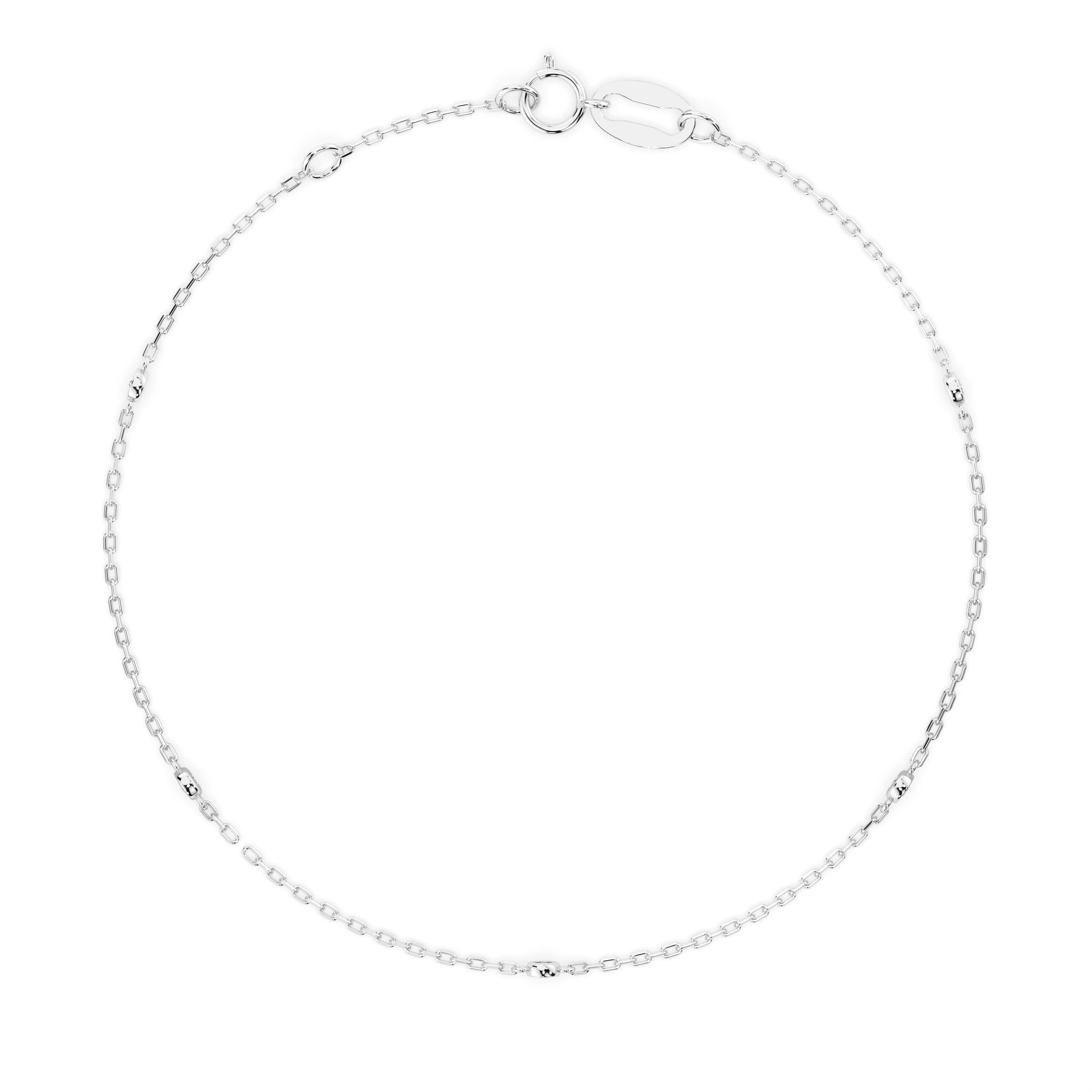 Bracelet Raffinement Raffiné Minimalisme ronde 0,07 ct — vue 1