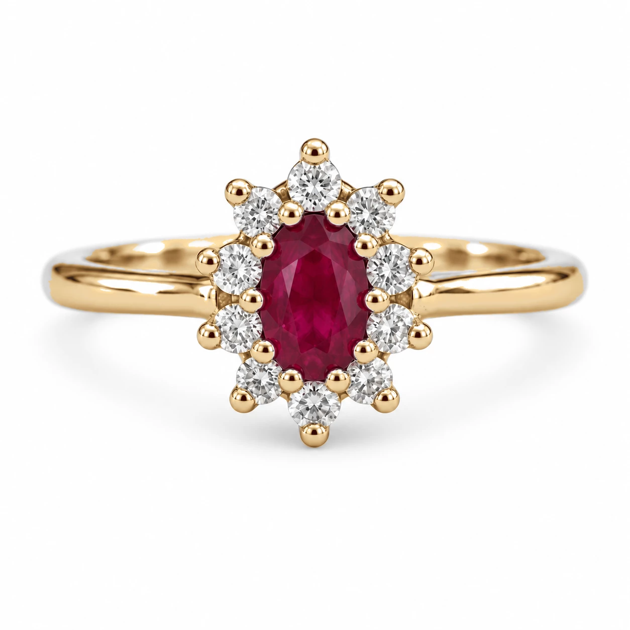 Bague Tendresse Délicate Pierre Précieuse 0,26 ct — vue 9