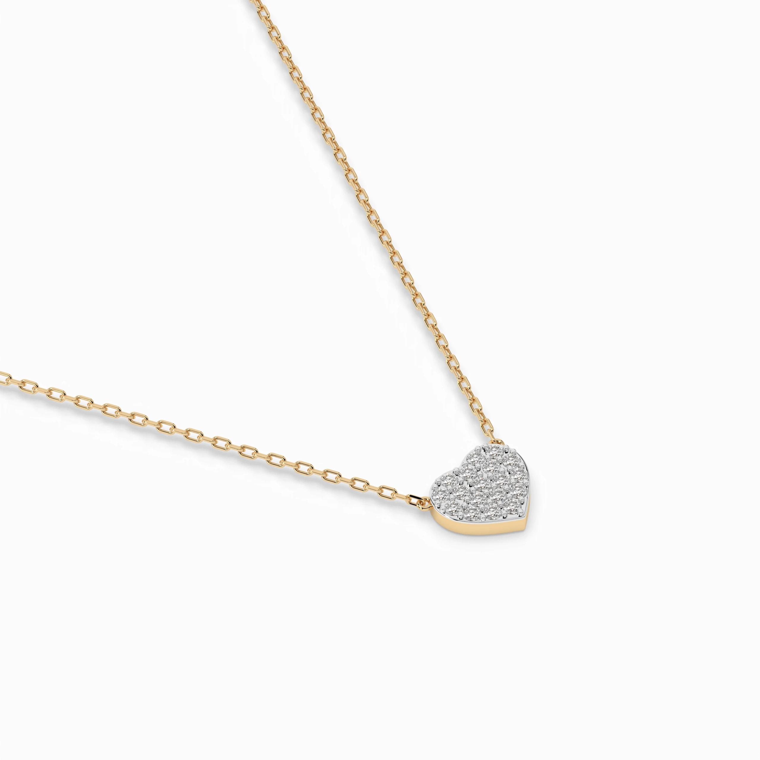 Collier Orbite Sacrée Illusion ronde 0,09 ct — vue 6