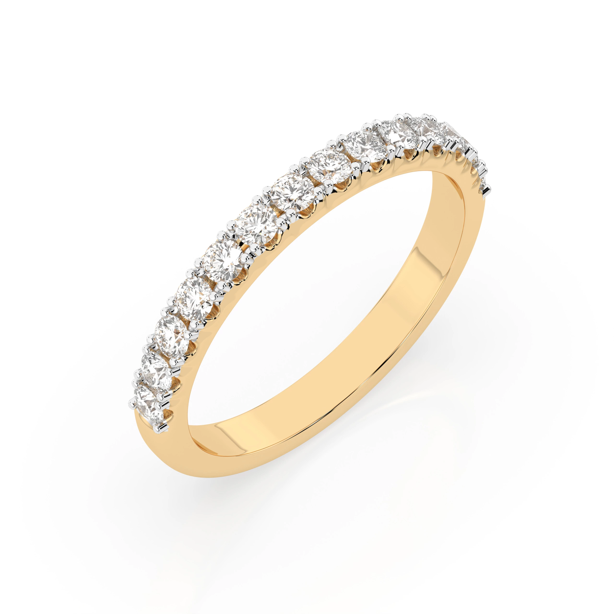 Bague Éclat Délicat Éternité ronde 0,42 ct — vue 4