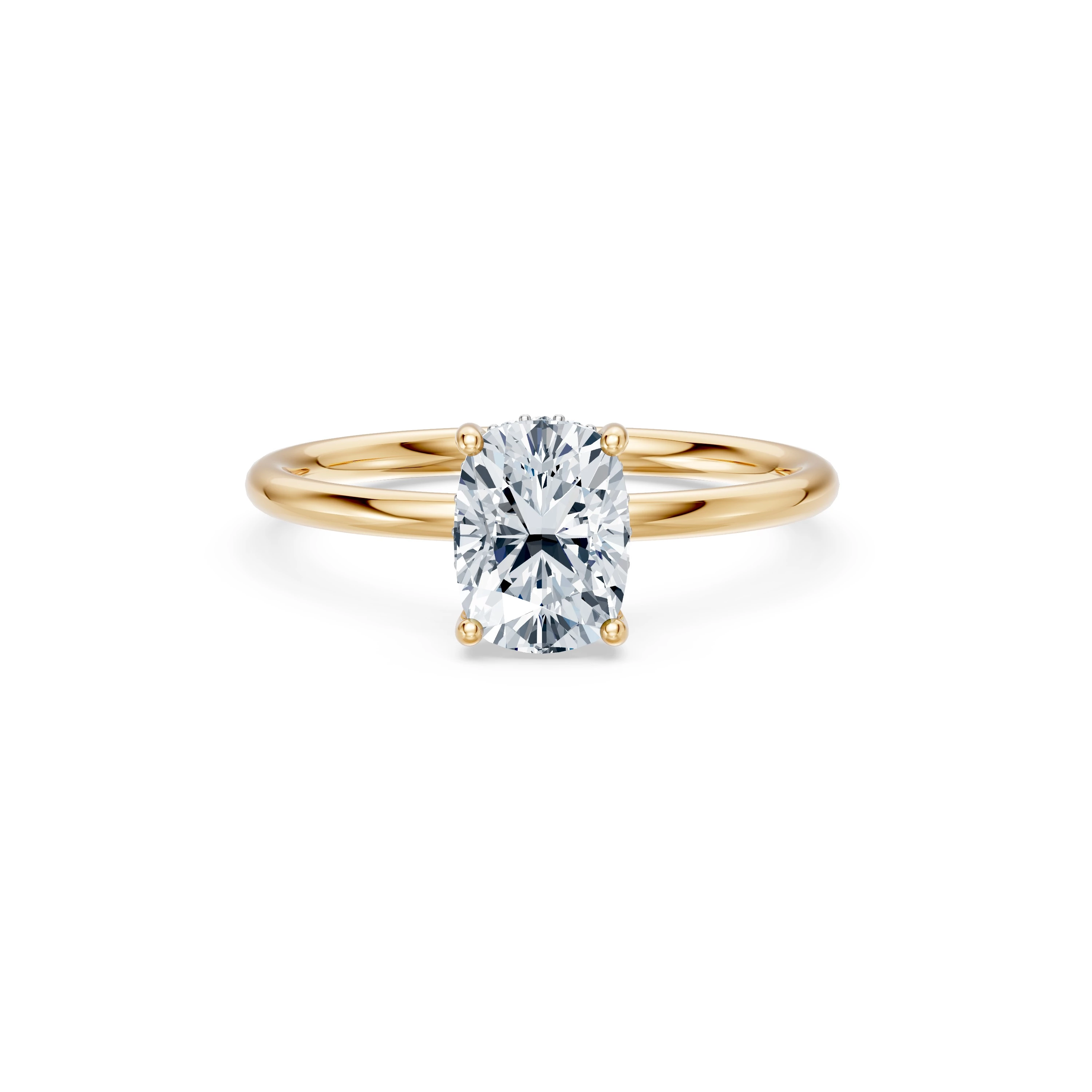 Bague Rareté Parisienne Solitaire coussin 1,5 ct · 1,5 mm — vue 6