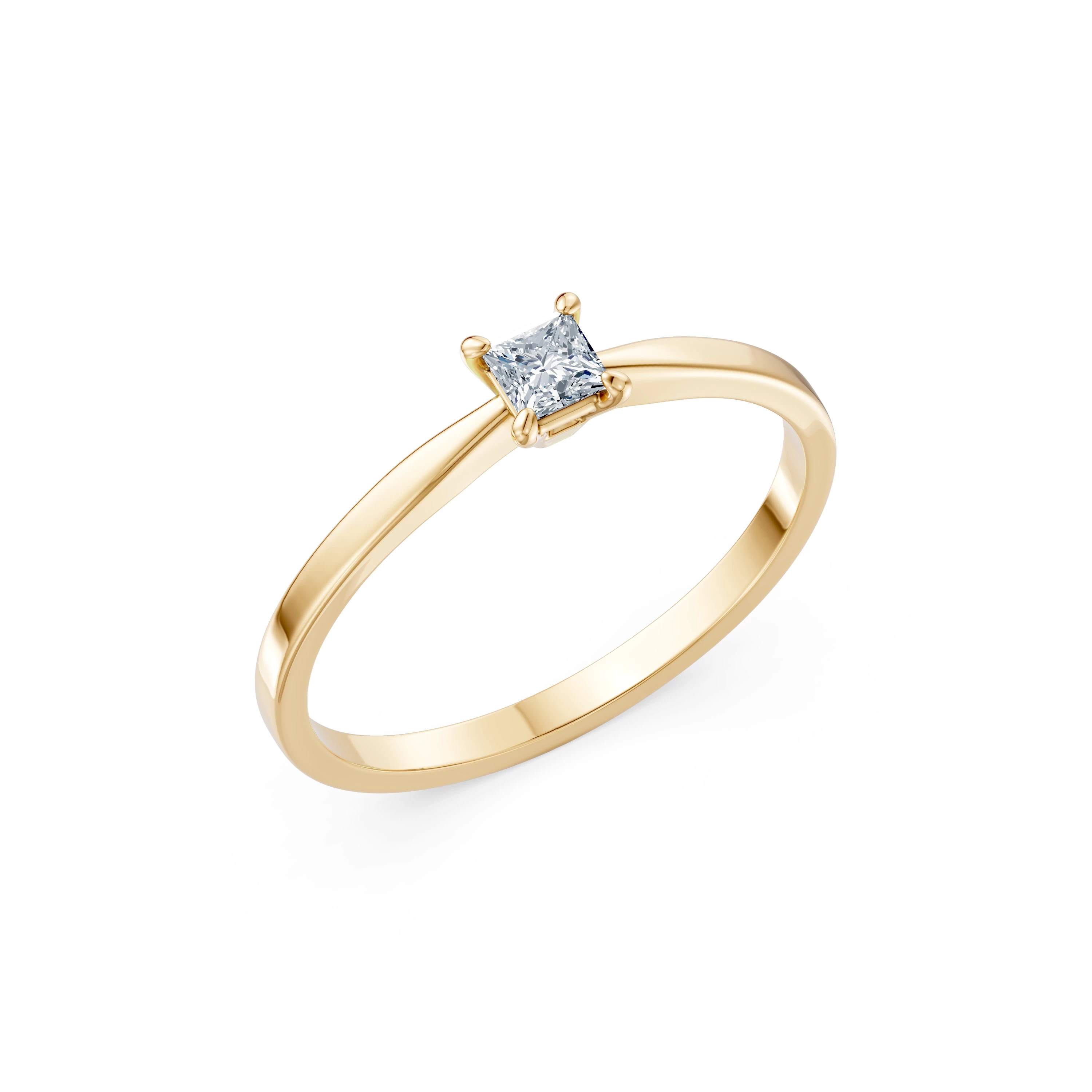 Bague Reine Éblouissante Solitaire 0,17 ct · 3,0 mm — vue 4