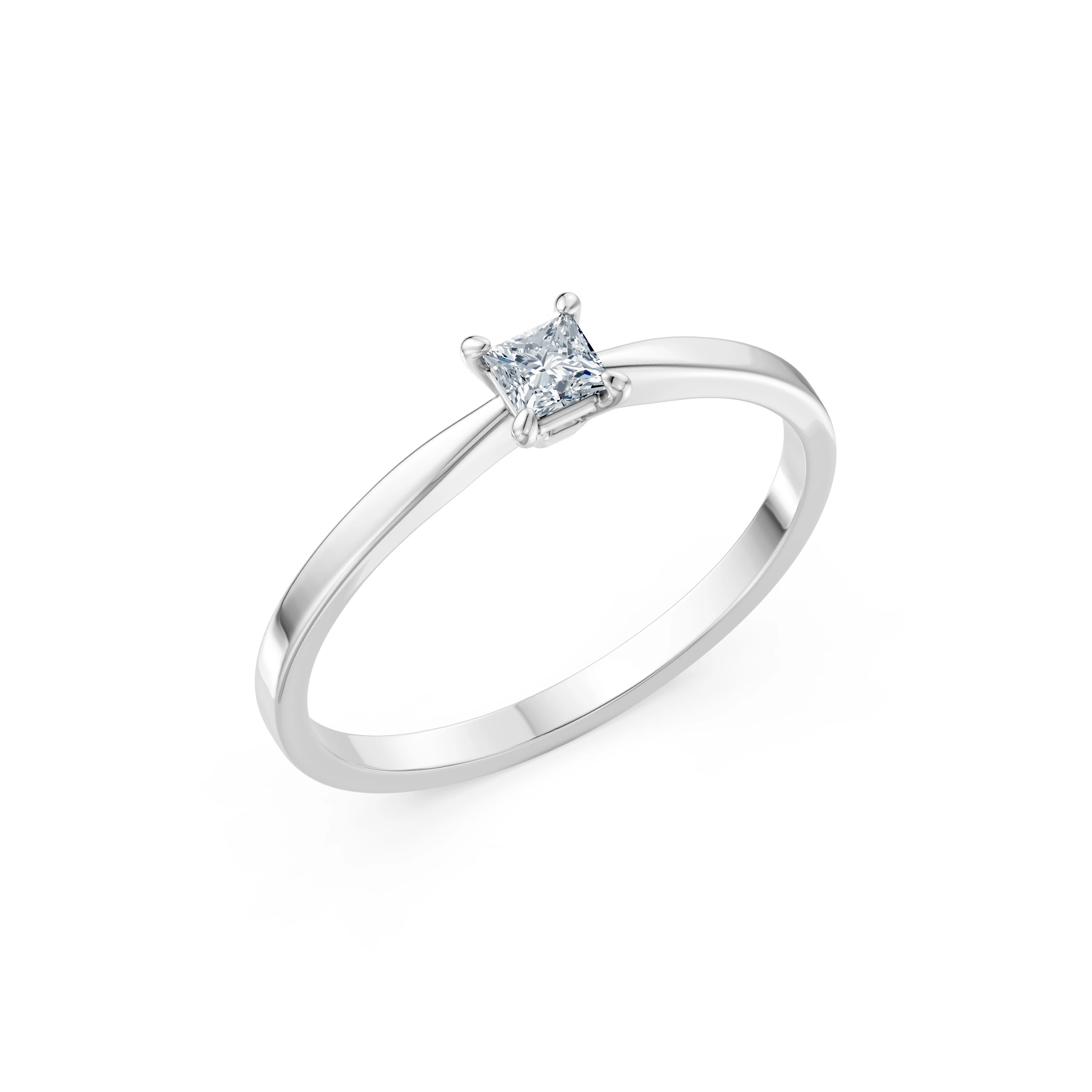 Bague Reine Éblouissante Solitaire 0,17 ct · 3,0 mm — vue 1