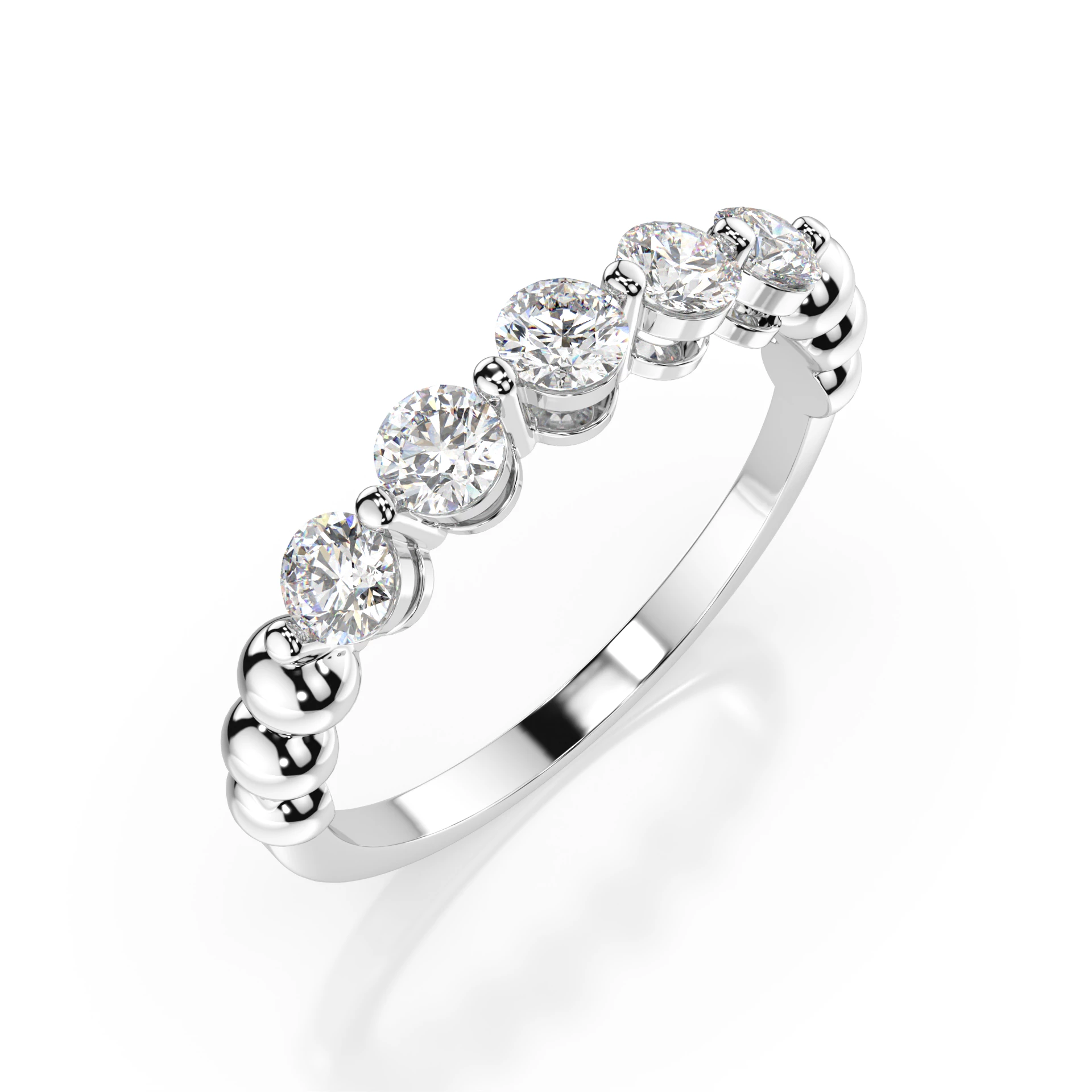 Bague L'Élégance d'un Instant Éternité ronde 0,5 ct — vue 1