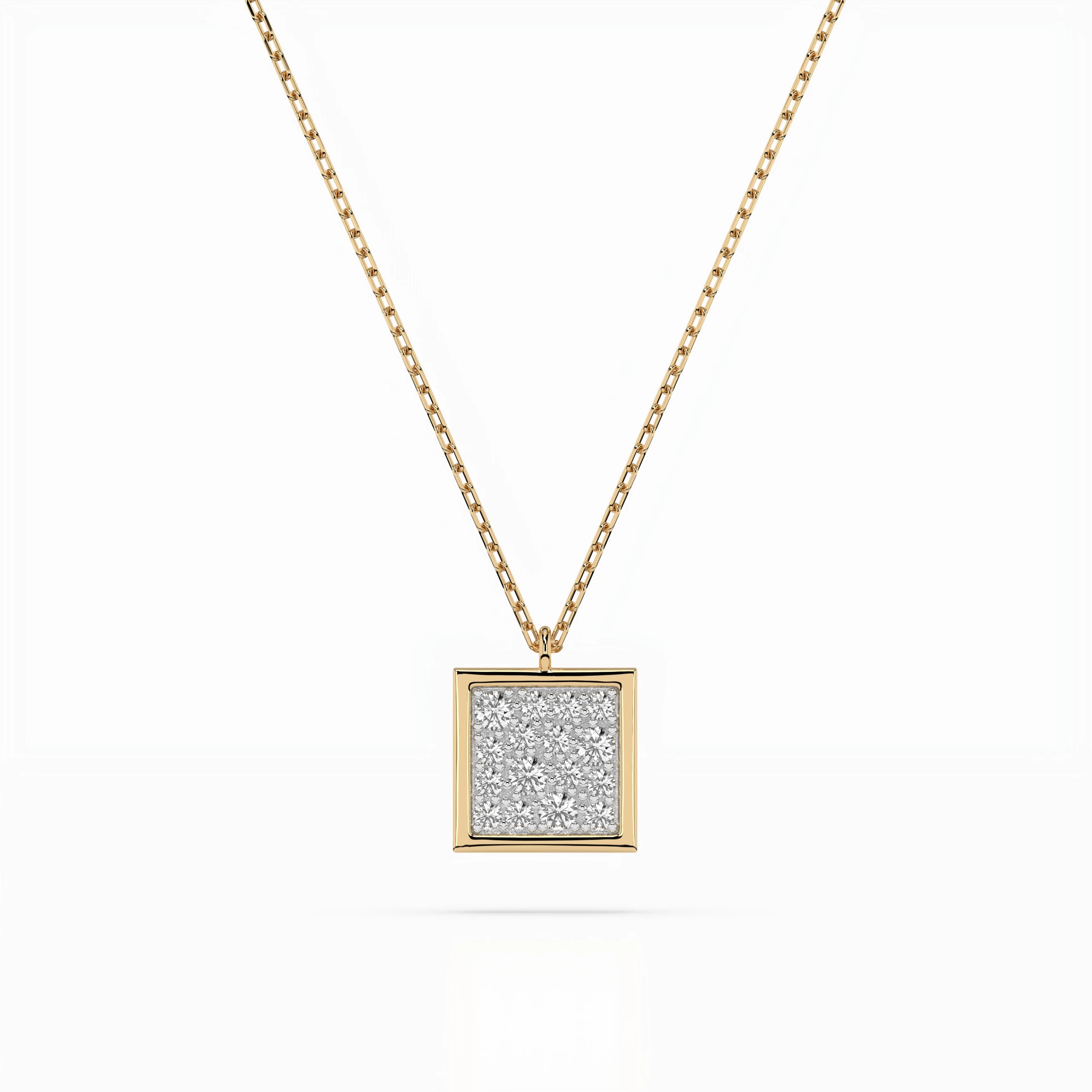 Collier Reflet Céleste Illusion ronde 0,07 ct — vue 4