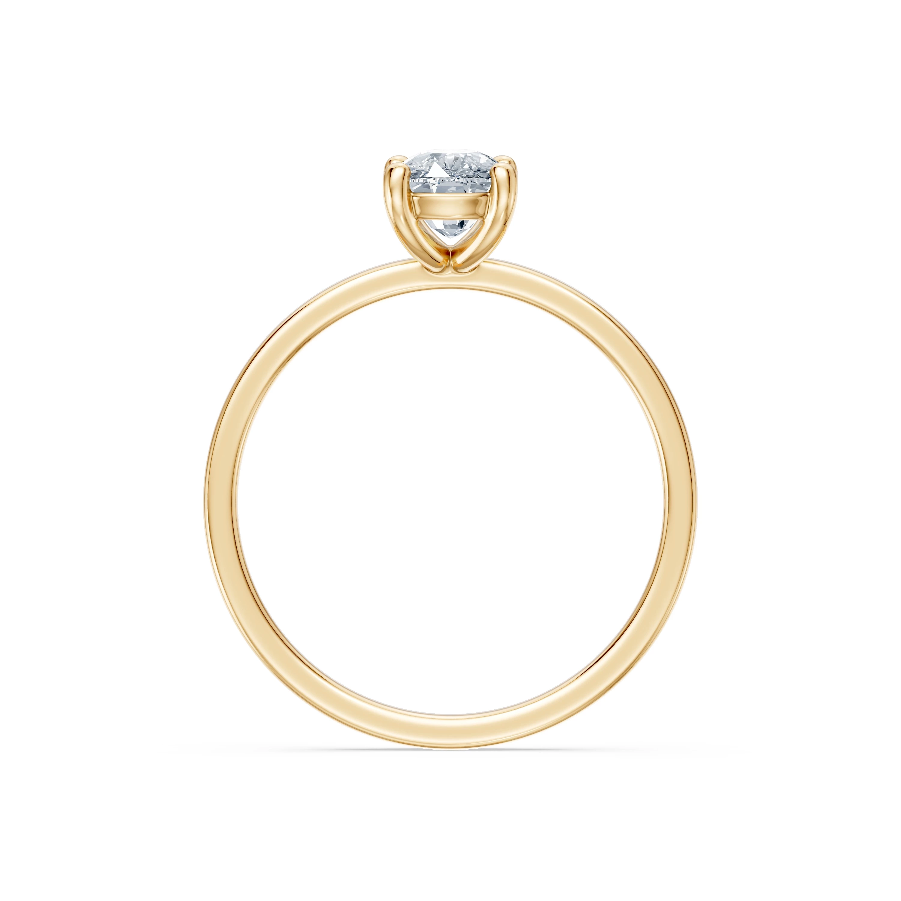 Bague Beauté Éternelle Solitaire coussin 1 ct — vue 5