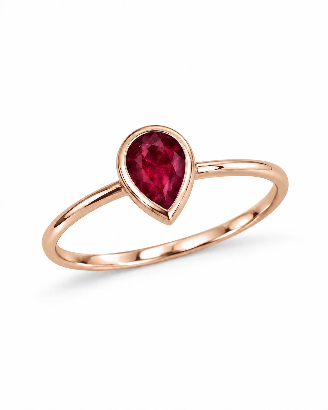 Bague Tendresse Éternelle Pierre Précieuse 0,5 ct — vue 1