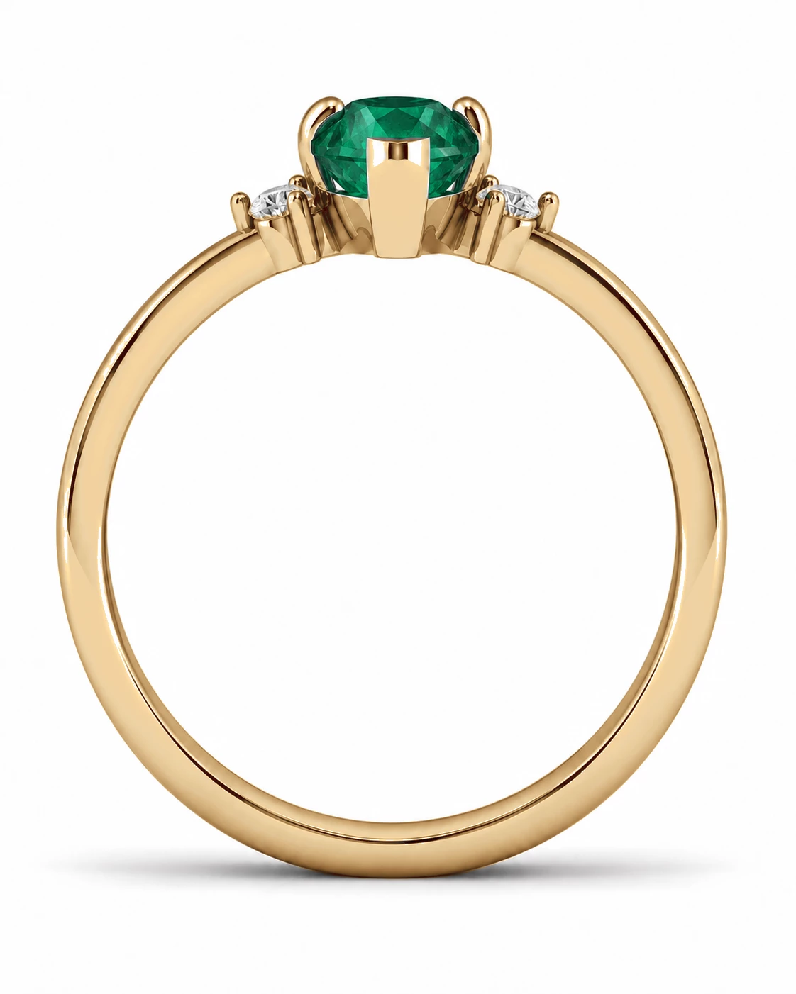 Bague Prestige Éblouissant Pierre Précieuse poire 0,56 ct — vue 8