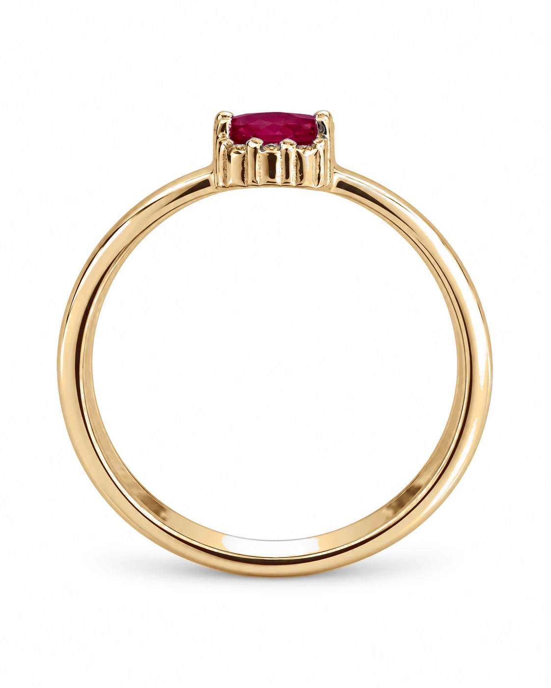 Bague Éclat Sacré Pierre Précieuse 0,26 ct — vue 8