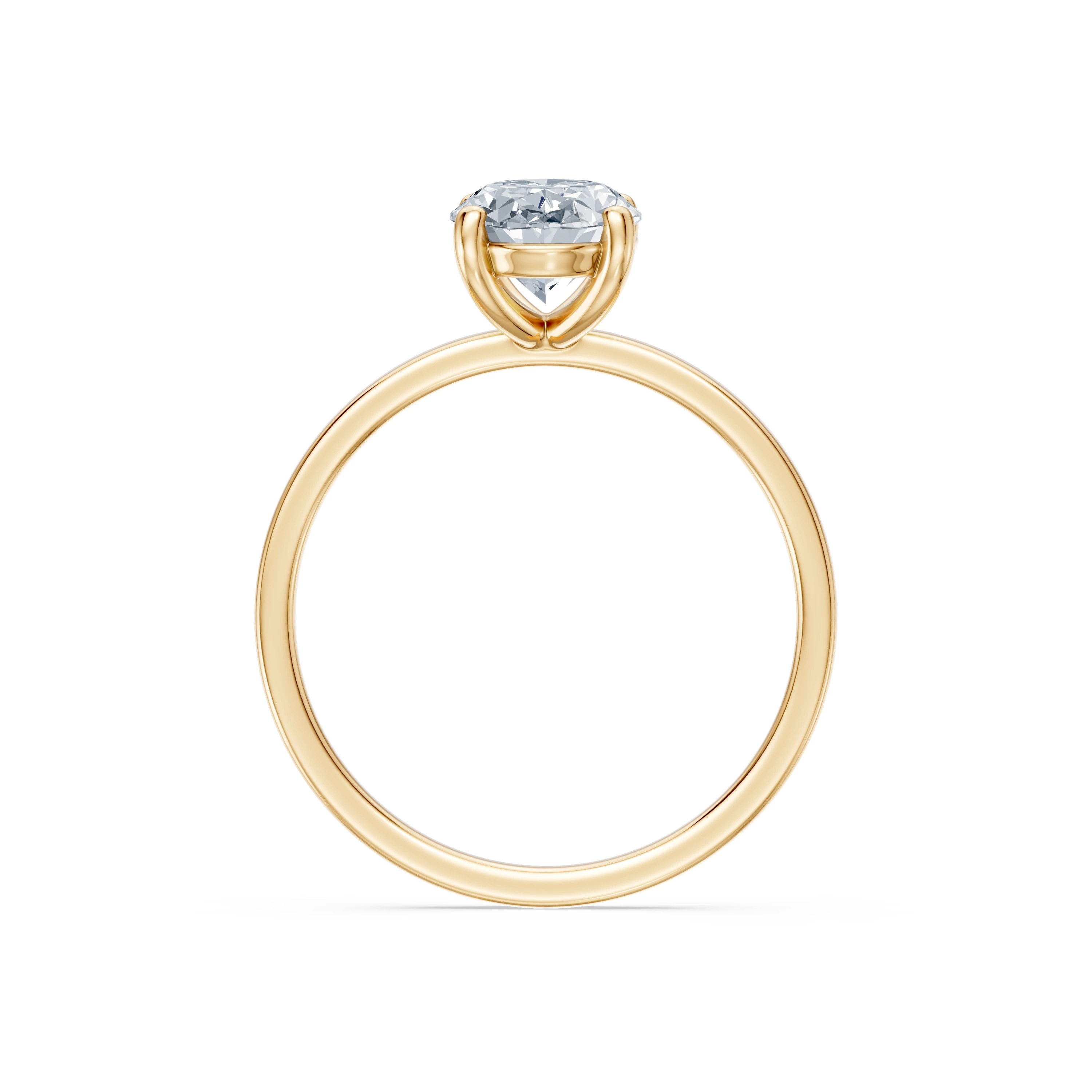 Bague Trésor Sublime Solitaire ovale 1,5 ct · 1,5 mm — vue 5
