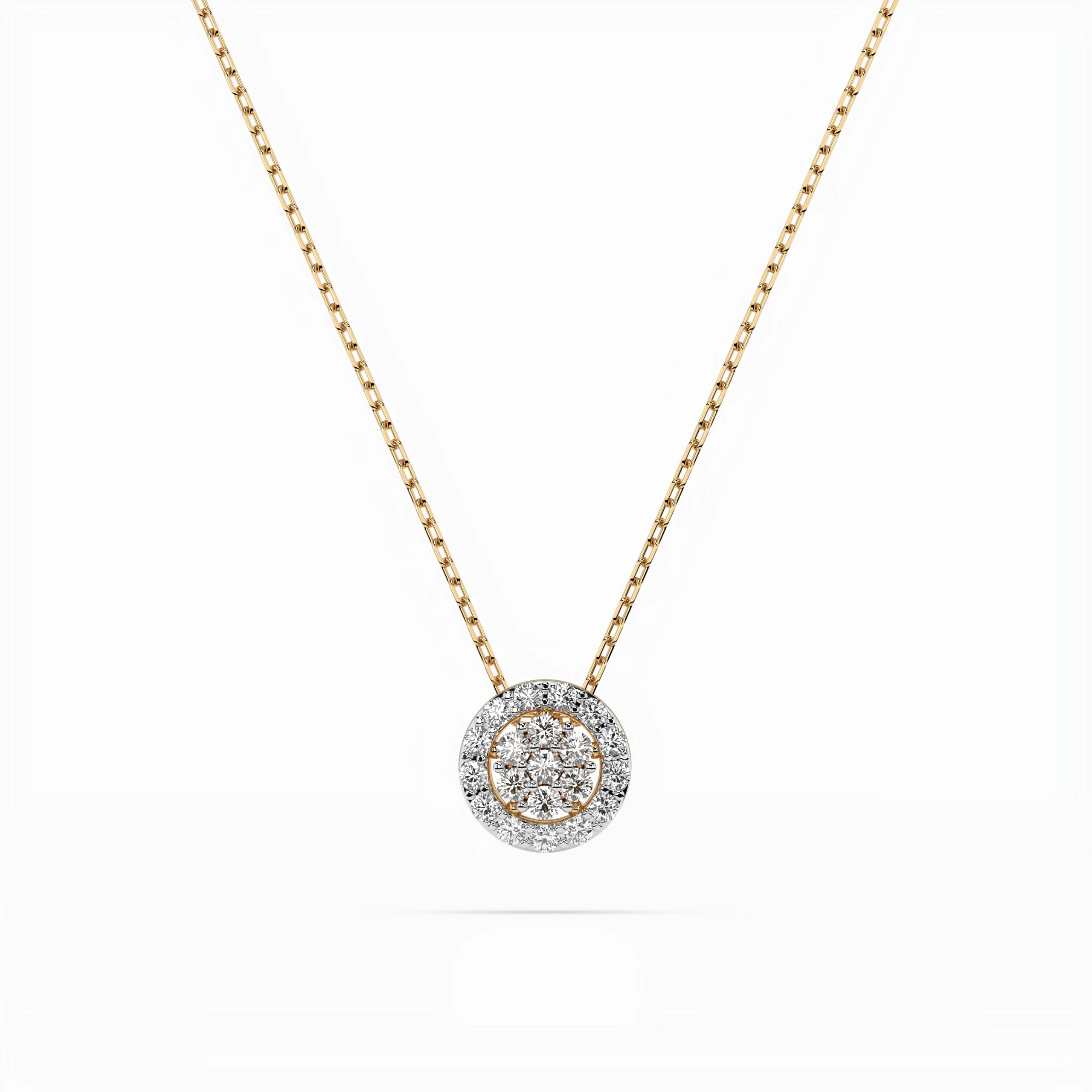 Collier Firmament Sublime Illusion ronde 0,08 ct — vue 7