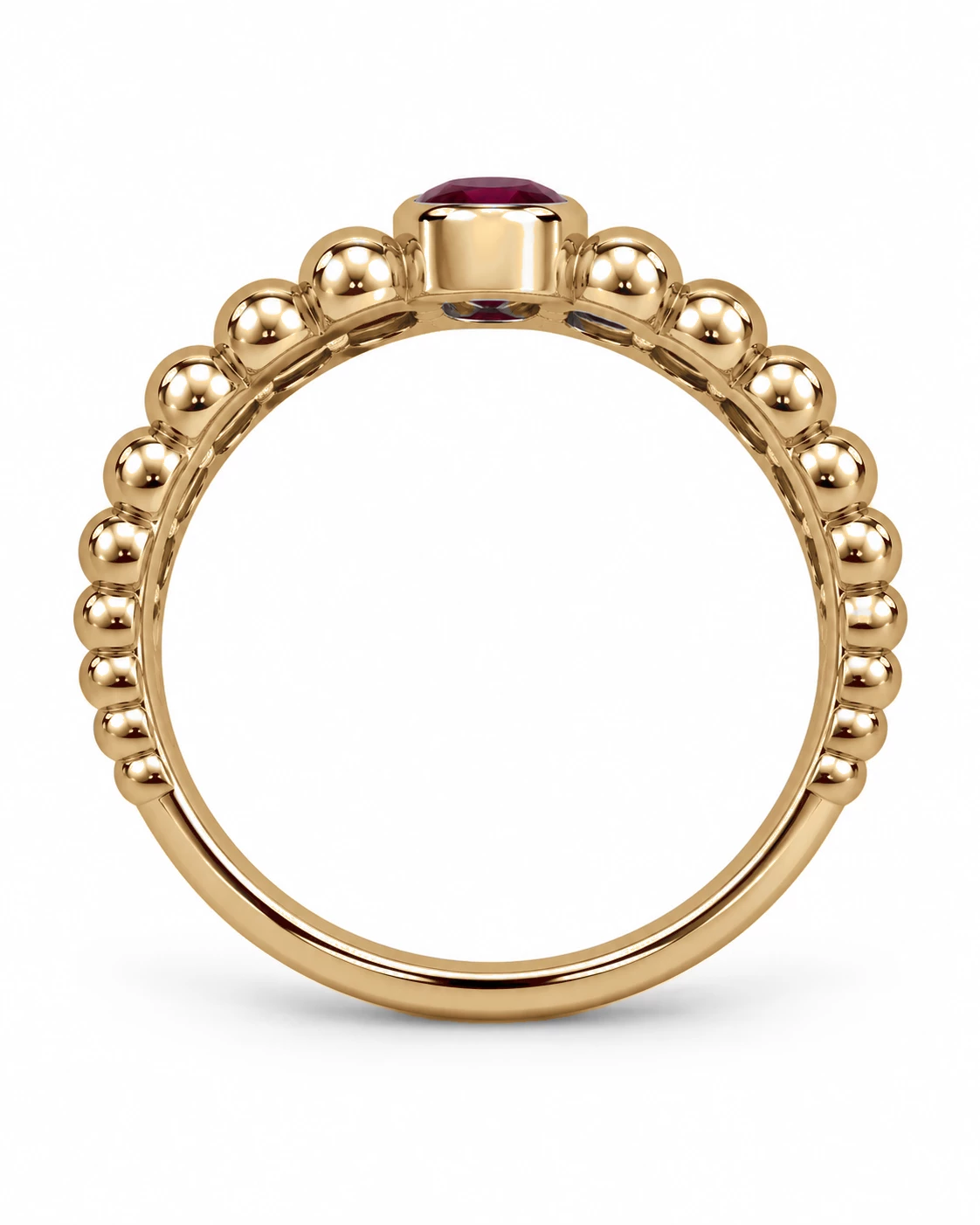 Bague Éclat Éternel Pierre Précieuse ovale 0,63 ct — vue 8