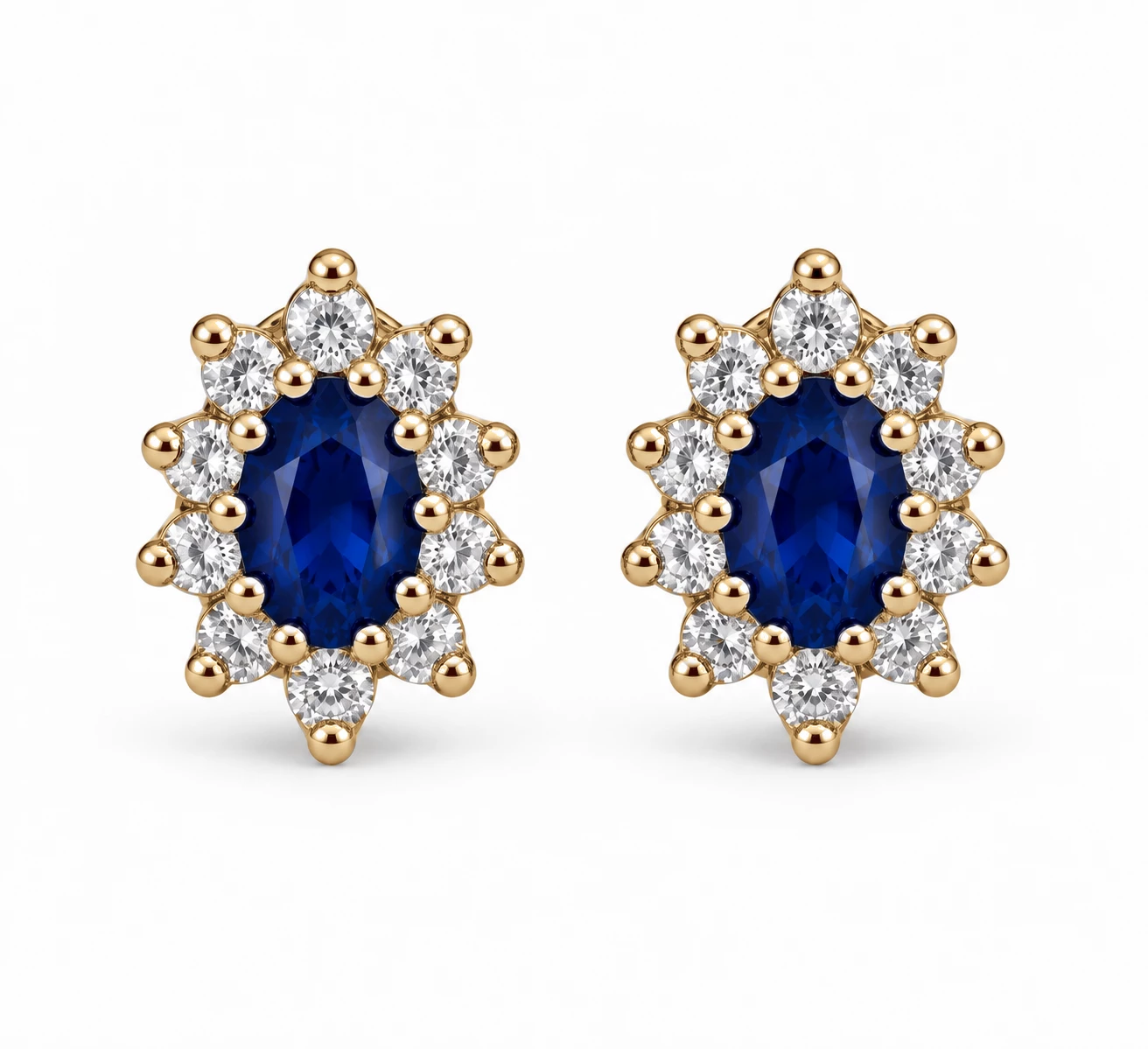 Boucles d'oreilles Éclat Cristallin Pierre Précieuse 0,62 ct — vue 5